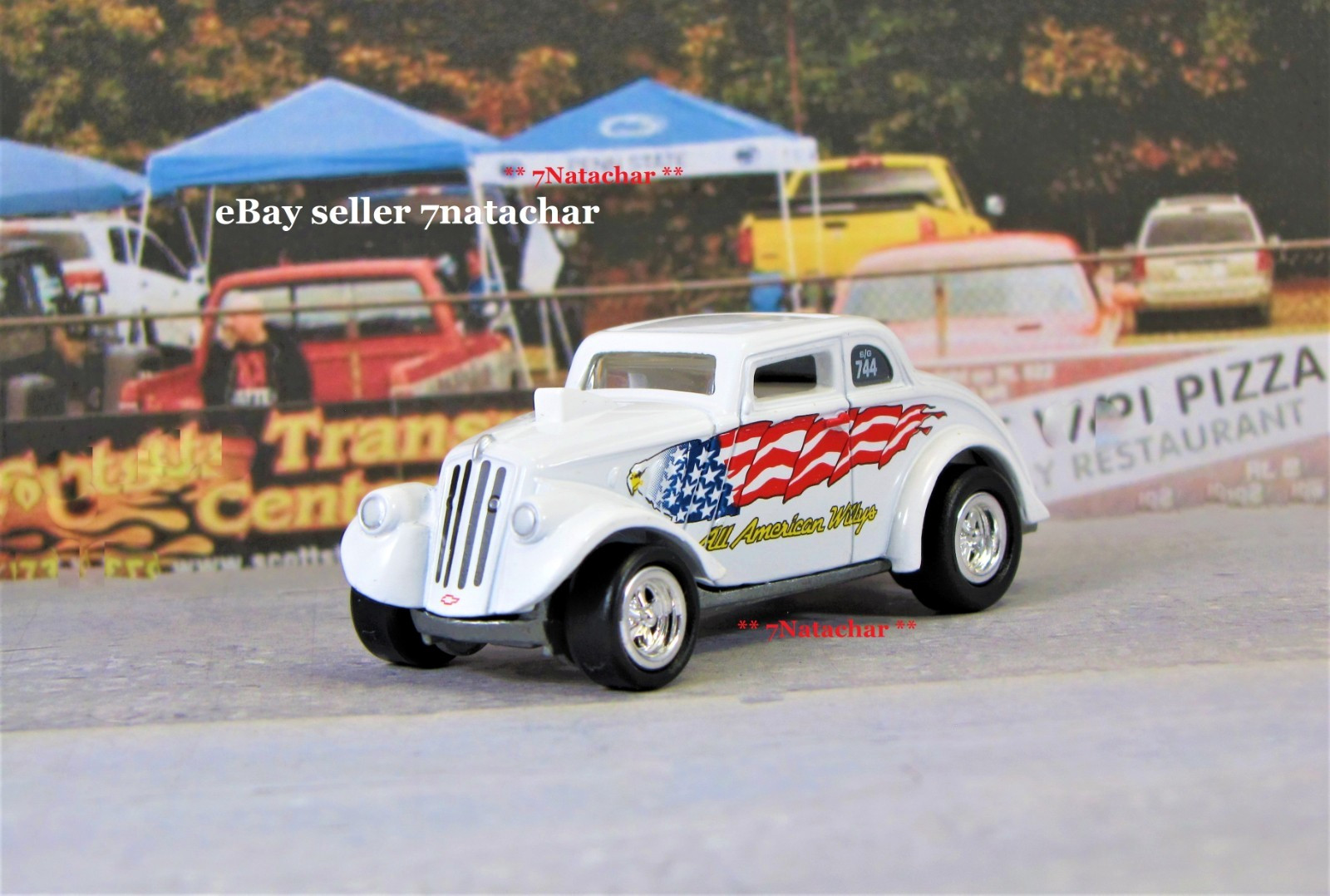 1933 Willys Coupe Gasser Nostalgia Drag Racing Model NHRA I