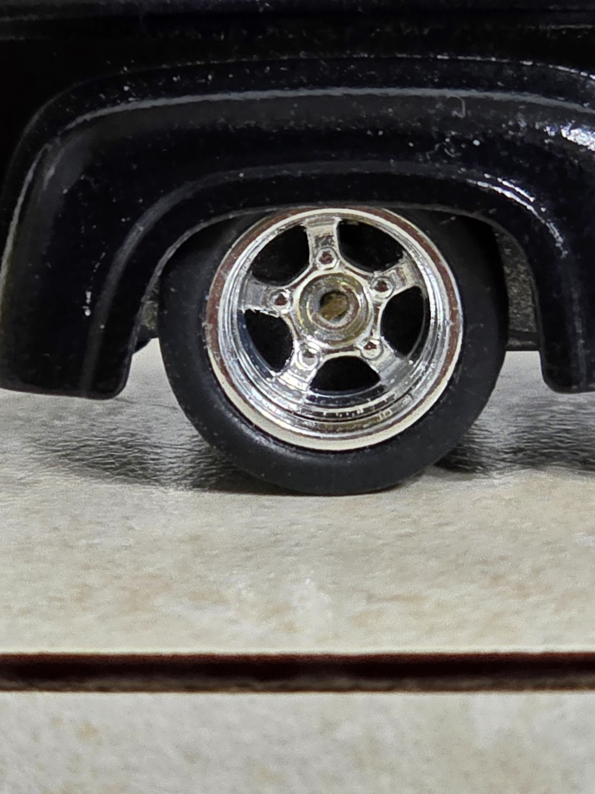 HOT WHEELS CUSTOM jack Daniels 56 FORD TRUCK REAL RIDERS