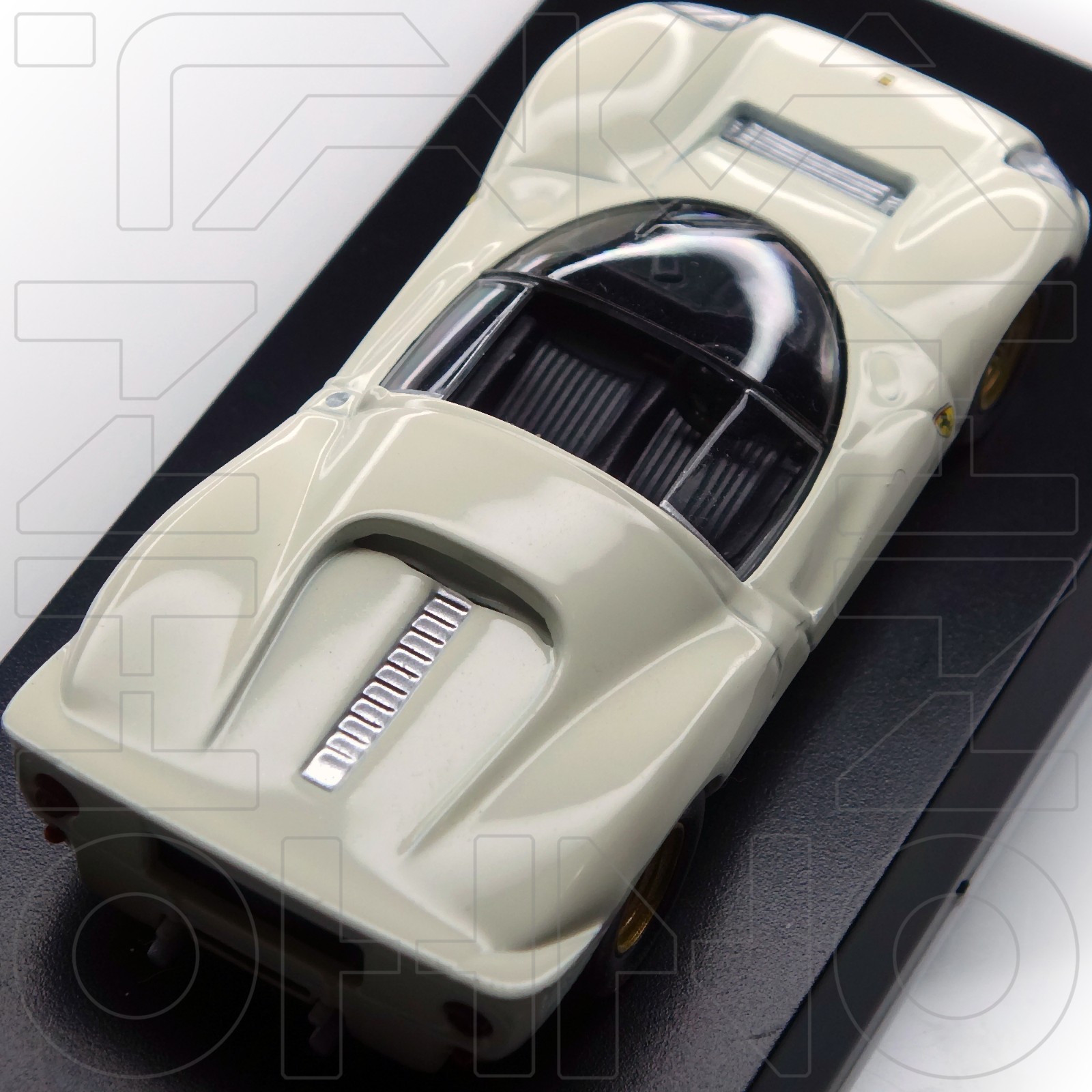 Ferrari 330 P4 1967 KYOSHO 1:64 Collection 7 NEO White pre 312p ford v ASSEMBLED