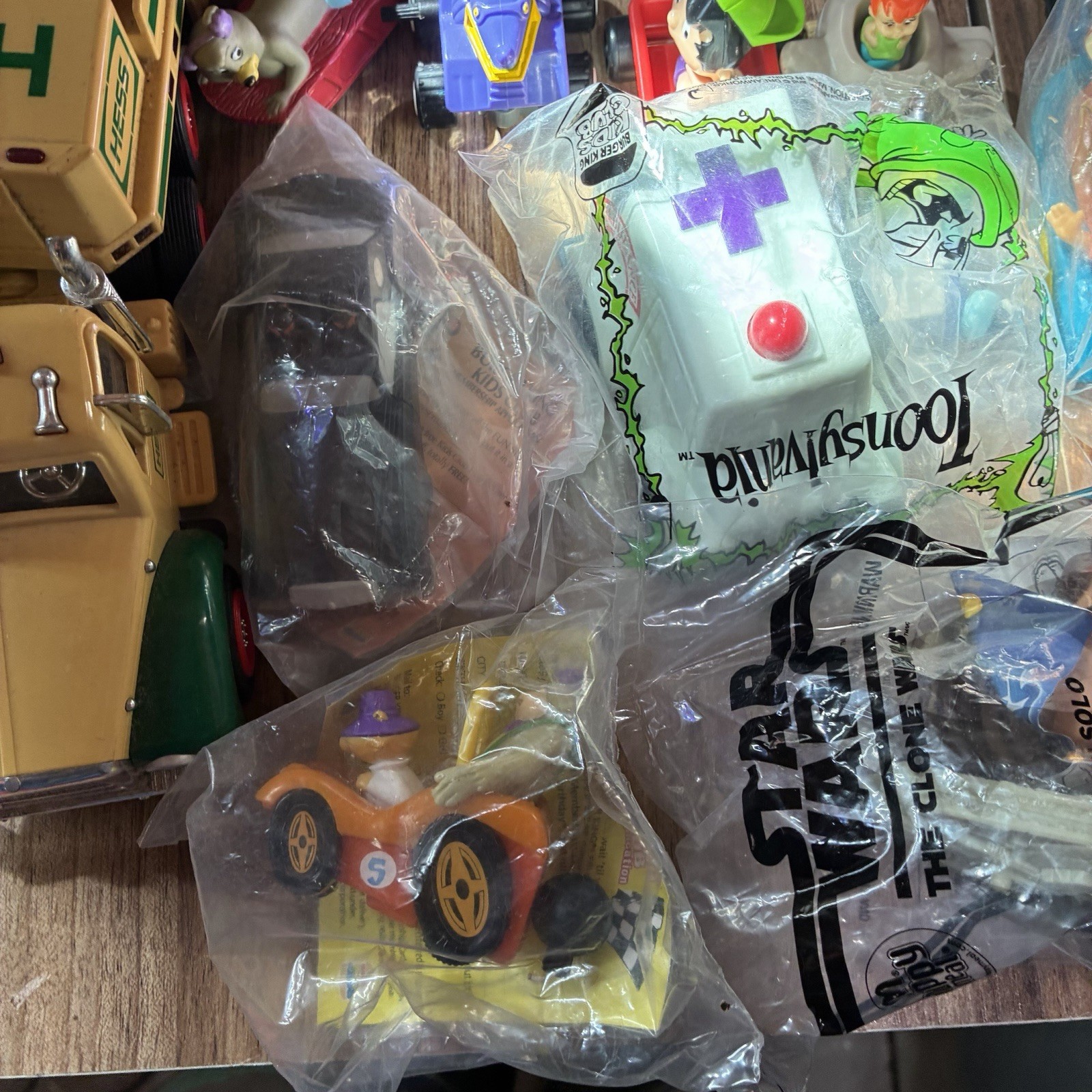 Toy Car Lot Including A Bunch Of Different Variety As Seen In Photos !!