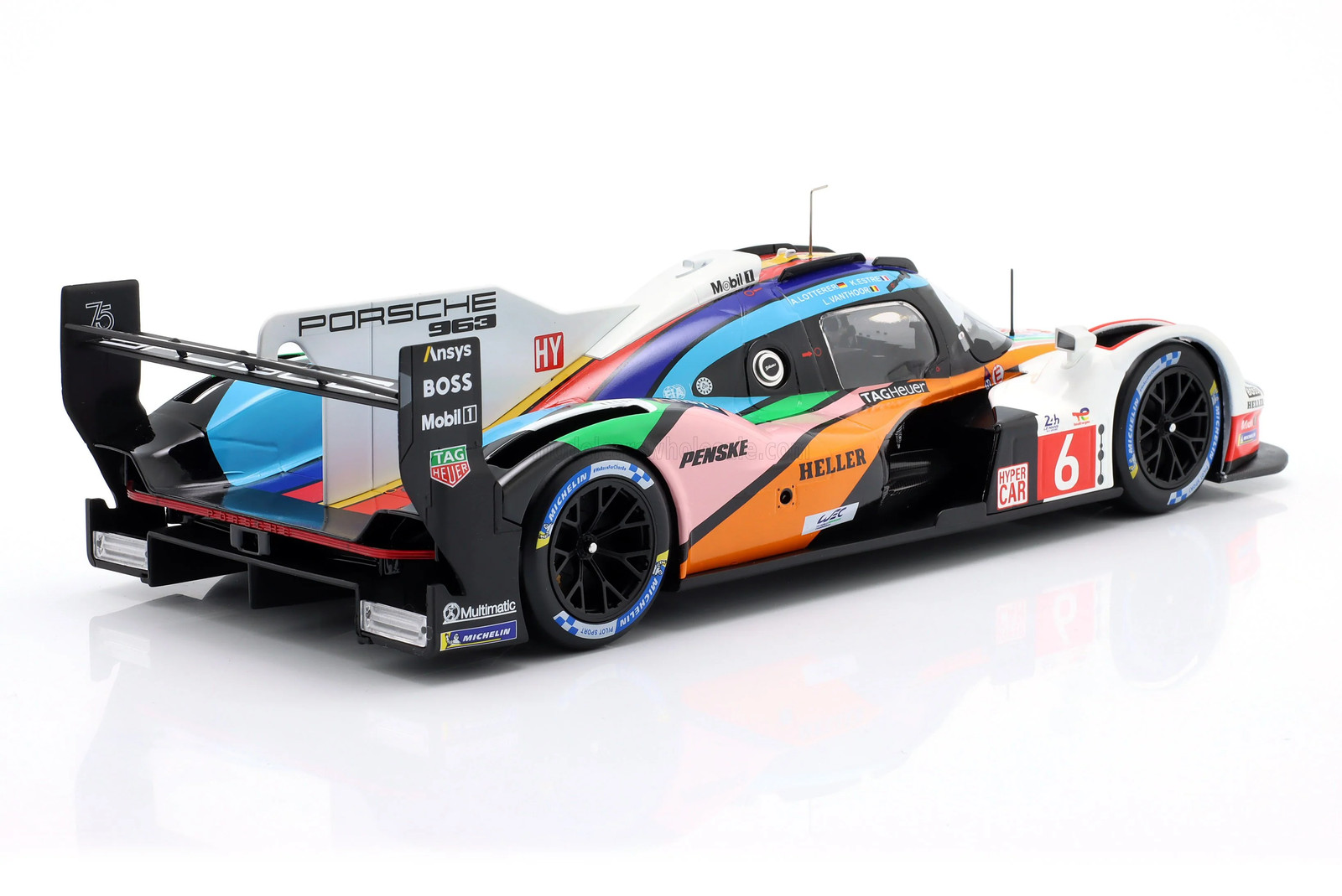 1:18 2023 Le Mans 24h — #6 Porsche 963 Penske Motorsport — IXO Models