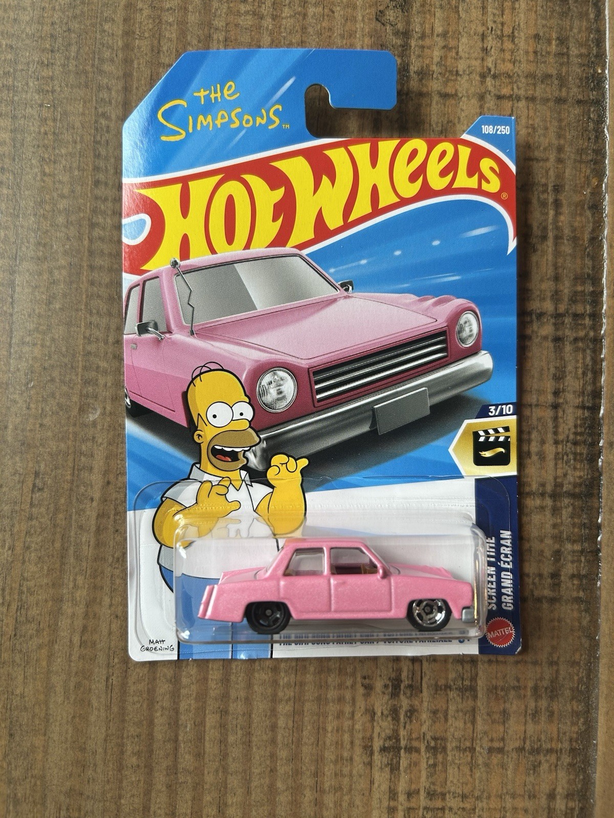 Hot Wheels 2026 The Simpsons Family Car Homer HW Screen Time #9/10 *WHEEL ERROR*