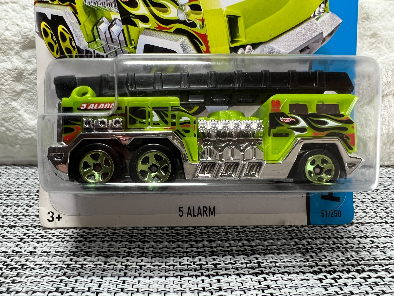 Hot Wheels HW City 5 Alarm 51/250 Green