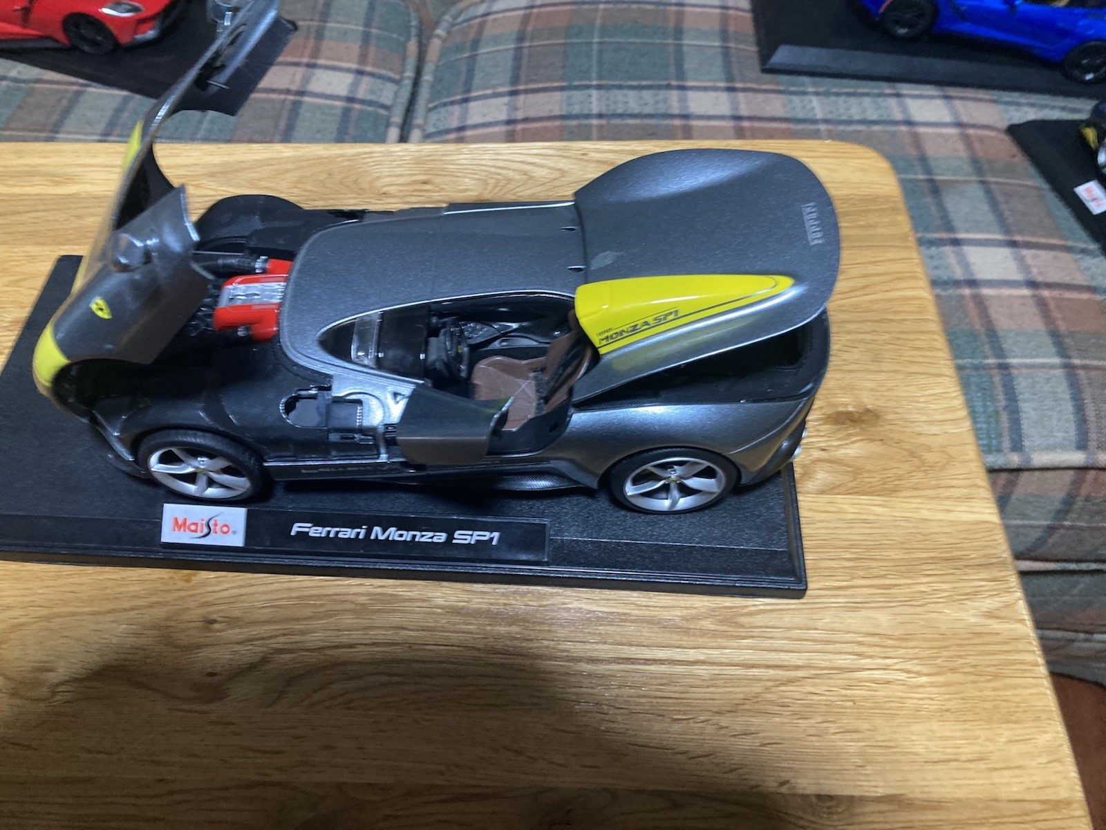 4 Collectible Model Race Cars With Stand Openable Doors !!! 🏎️ 🔥