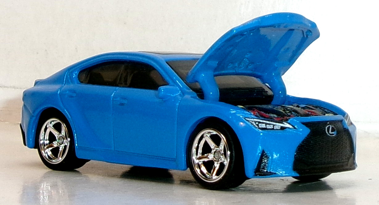 LOOSE 2026 MATCHBOX MOVING PARTS BLUE 2024 LEXUS IS 500 WHEEL SWAP REAL RIDERS