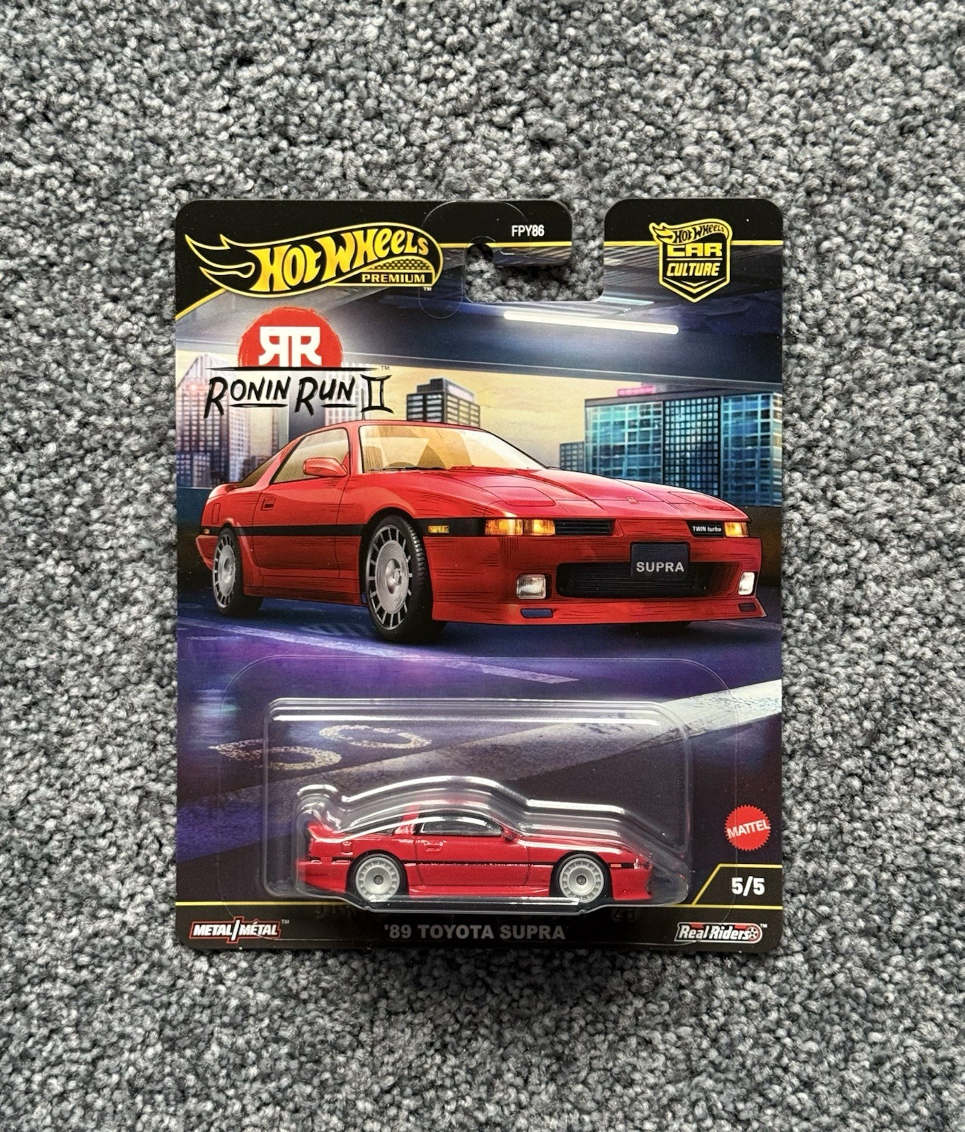 2025 Hot Wheels Ronin Run 2 ‘89 Toyota Supra