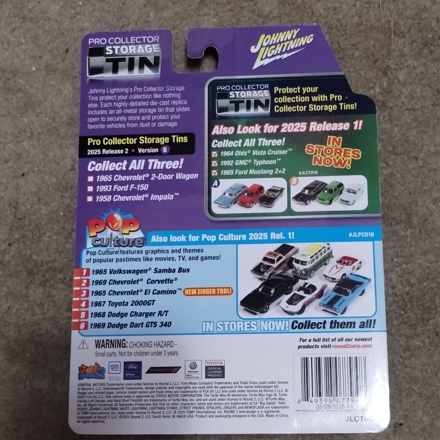 Johnny Lightning 1958 Chevrolet Impala 1:64 Diecast Tin Limited Edition