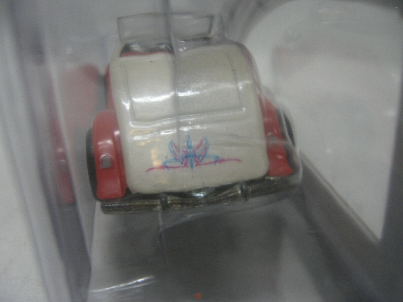 Hot Wheels Rod & Custom Red & White 1934 Ford Roadster Diecast Car