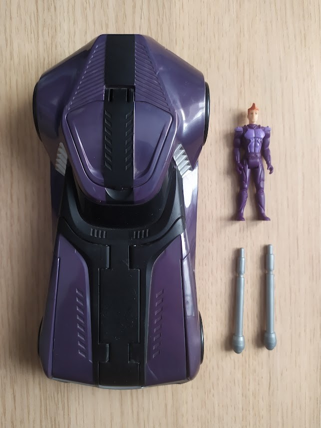 Hot Wheels Battle Force 5 : Stanford & Reverb (2009),figure & vehicle,complete