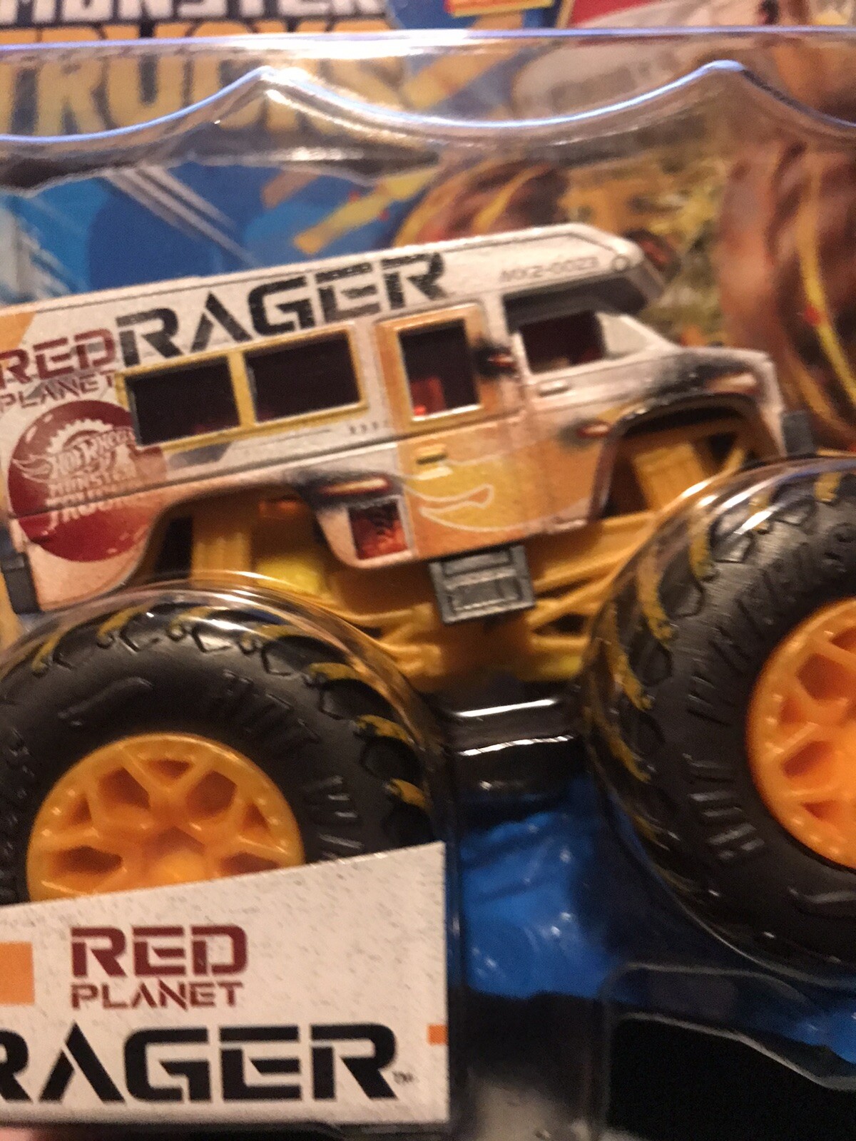 Hot Wheels Monster Trucks RED PLANET RAGER FREESTYLE WRECKERS 2023 New