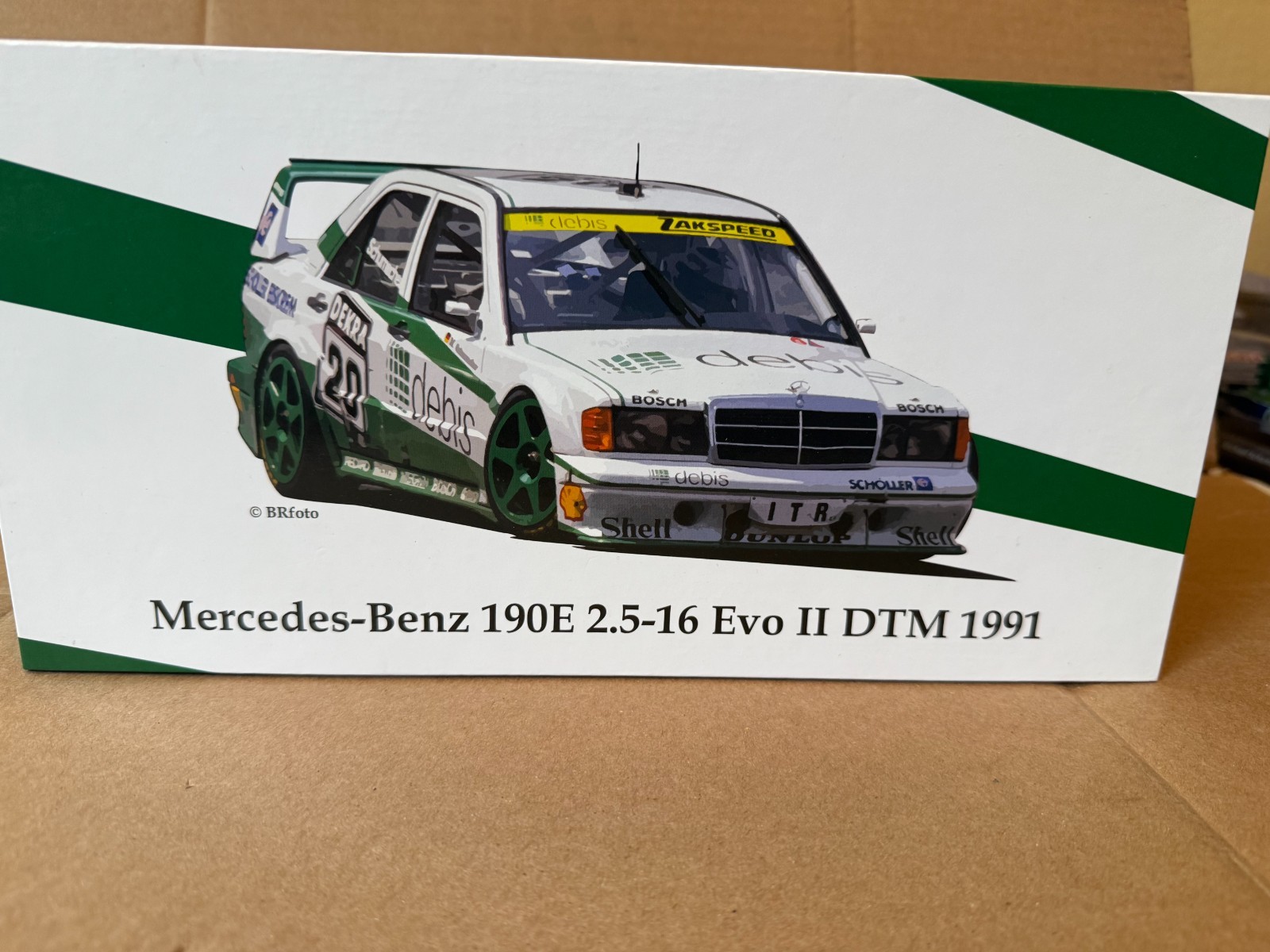 Mercedes-Benz 190E 2.5-16 Evo II #20 DTM 1991 Michael Schumacher 1:18 Werk83
