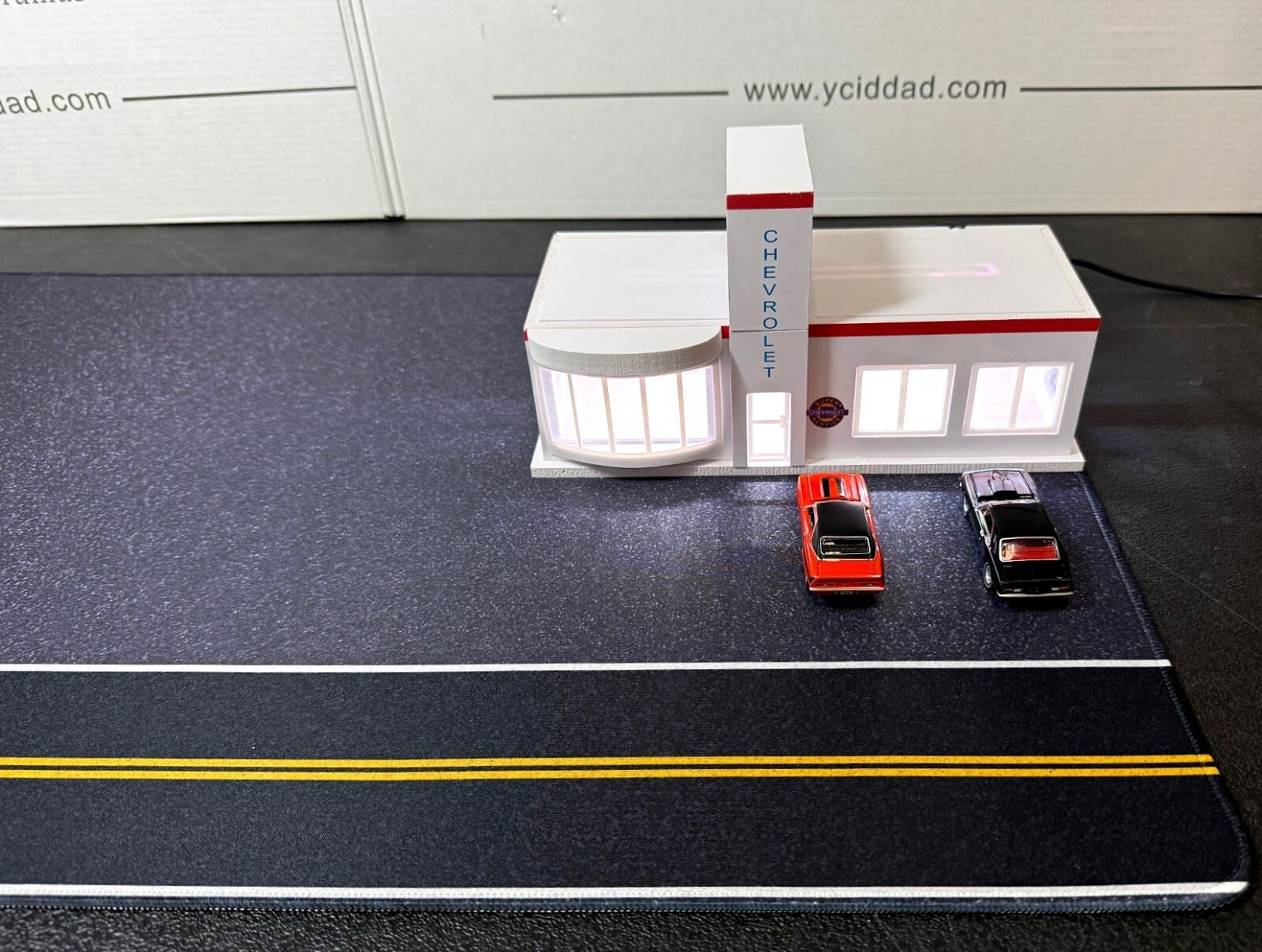 1/64 SCALE, YENKO DEALERSHIP LOT PAD
