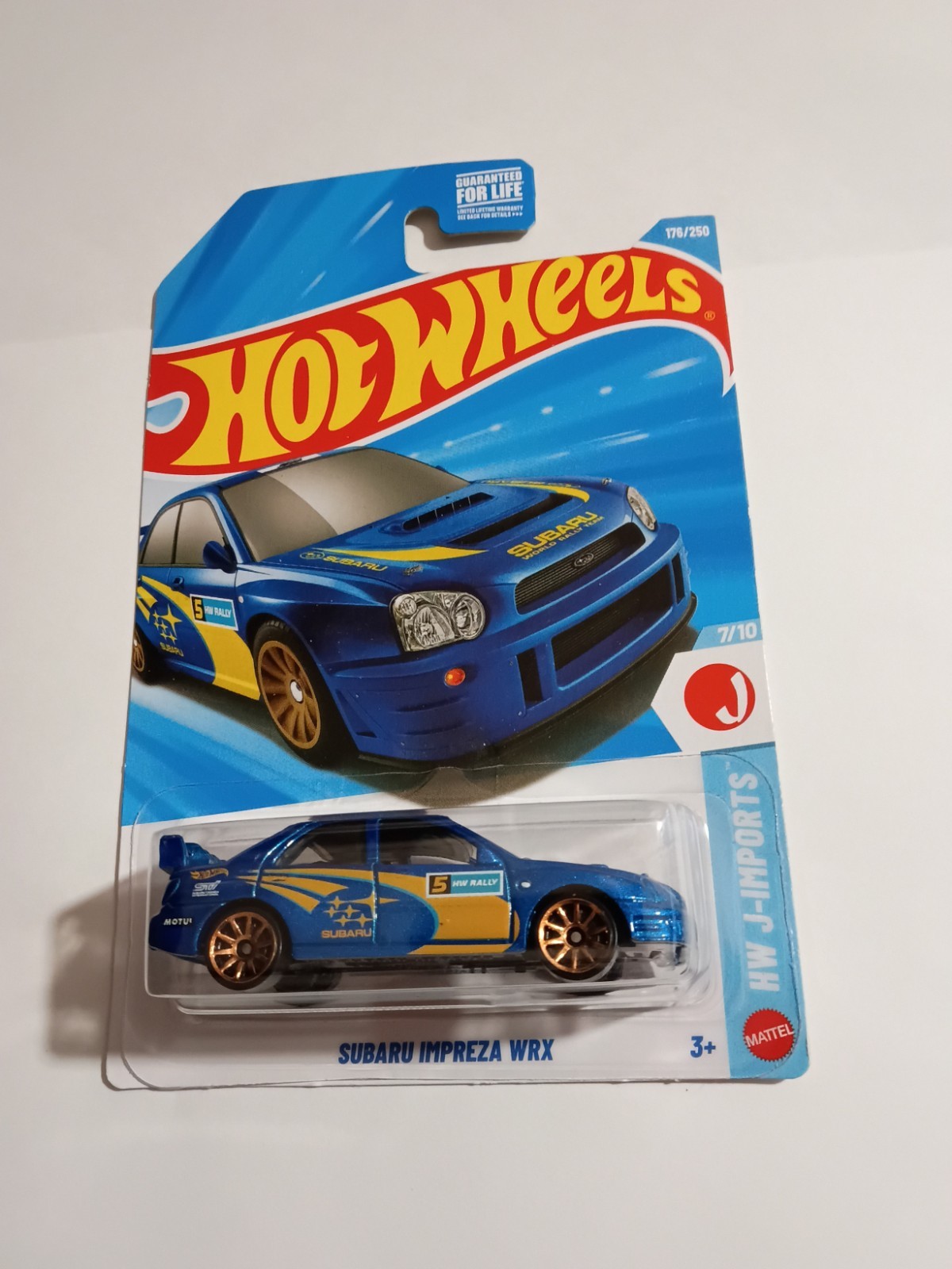 2026 Hot Wheels J-Imports Subaru Impreza WRX With Dings Lower Corners
