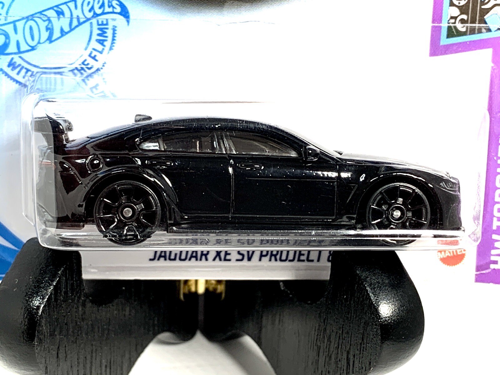 Hot Wheels: JAGUAR XE SV PROJECT 8, 1/64, Black, HW Torque, Mattel, GTB90, 3+