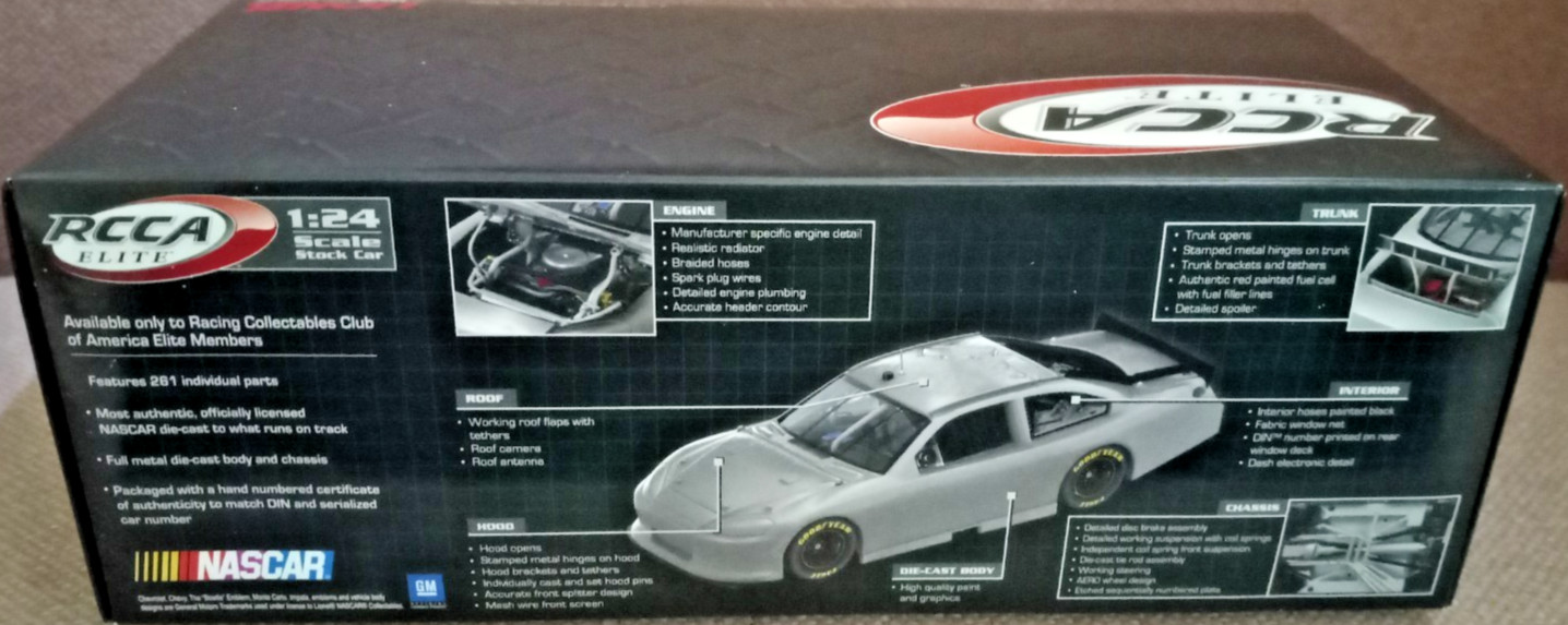 Clint Boyer #33 Wheaties Fuel 2011 Impala RCCA Elite 1:24 Scale Diecast#56 of 85