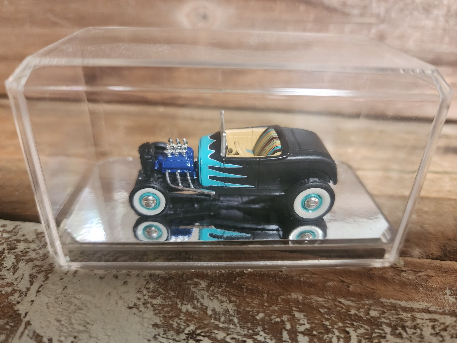 Old S’Cool 1929 Ford Model A Flathead V8 Roadster Hot Rod Scale 1:64 Ltd. Edit.
