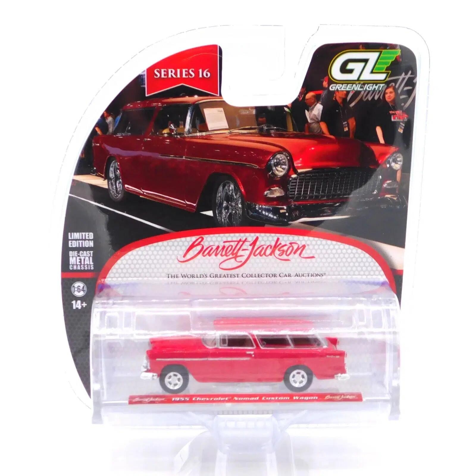 Greenlight 1955 Chevrolet Nomad Custom Wagon Barrett-Jackson