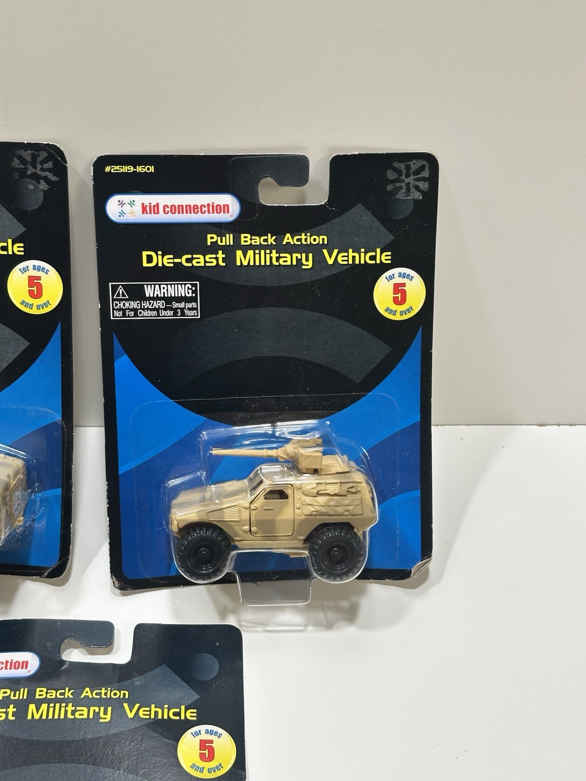Kid connection diecast Pull Back Military Vehicle Lot (5) New M1a1 Humvee