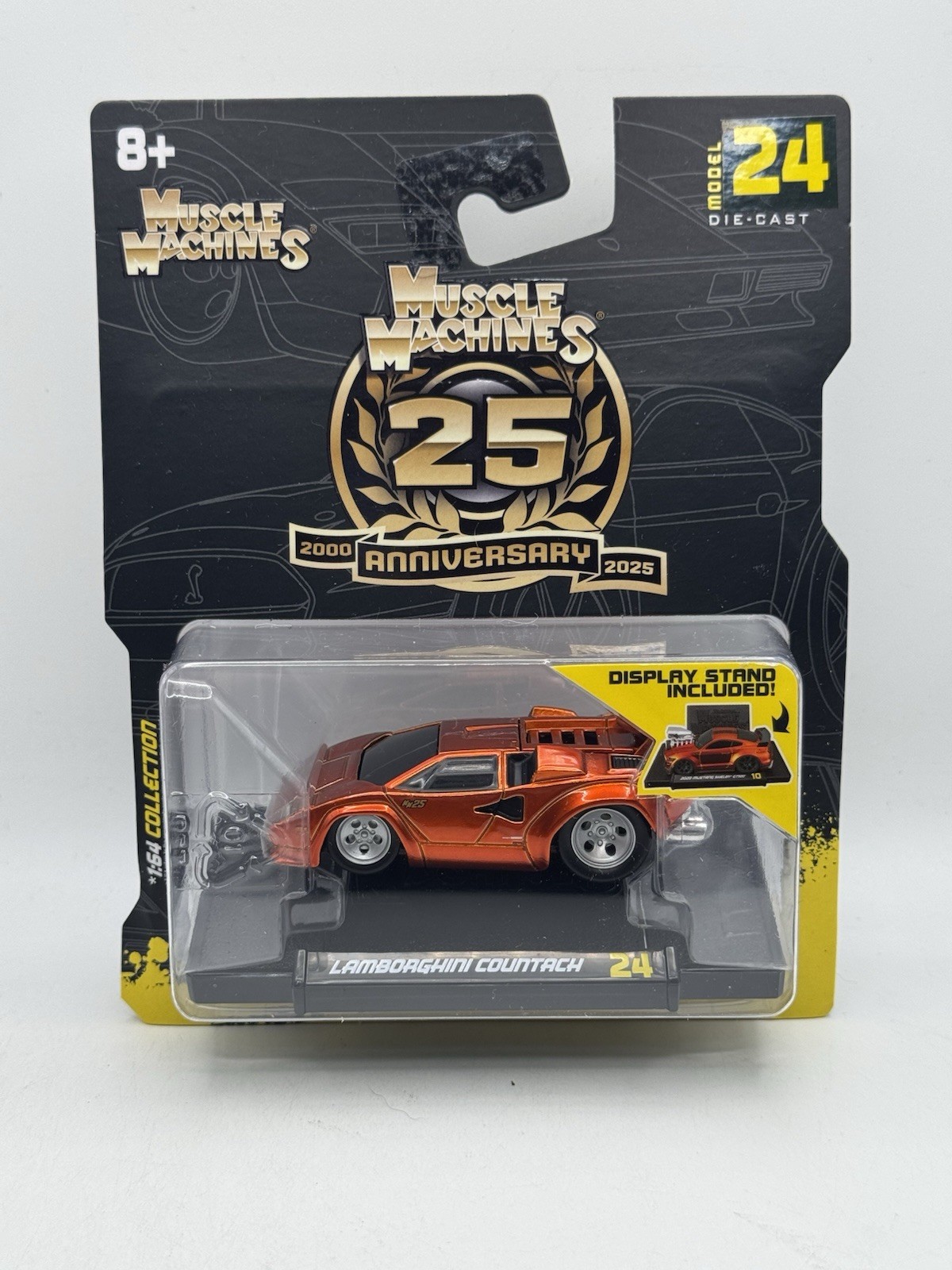 Muscle Machines 25th Anniversary Lamborghini Countach – 1:64 Diecast Car