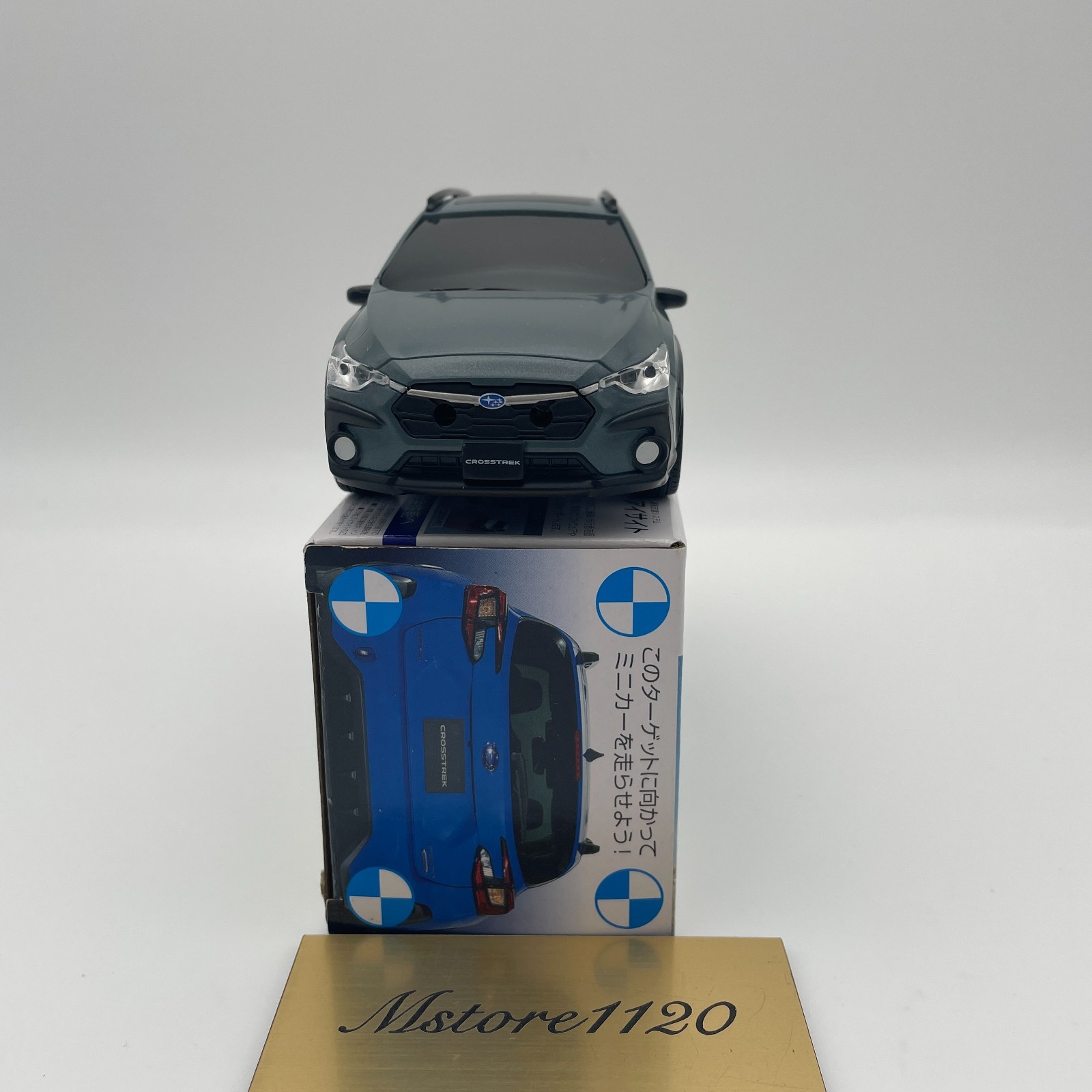 Subaru Minicar Crosstrek EyeSight Novelty Miniature Toy Hobby with Box Used