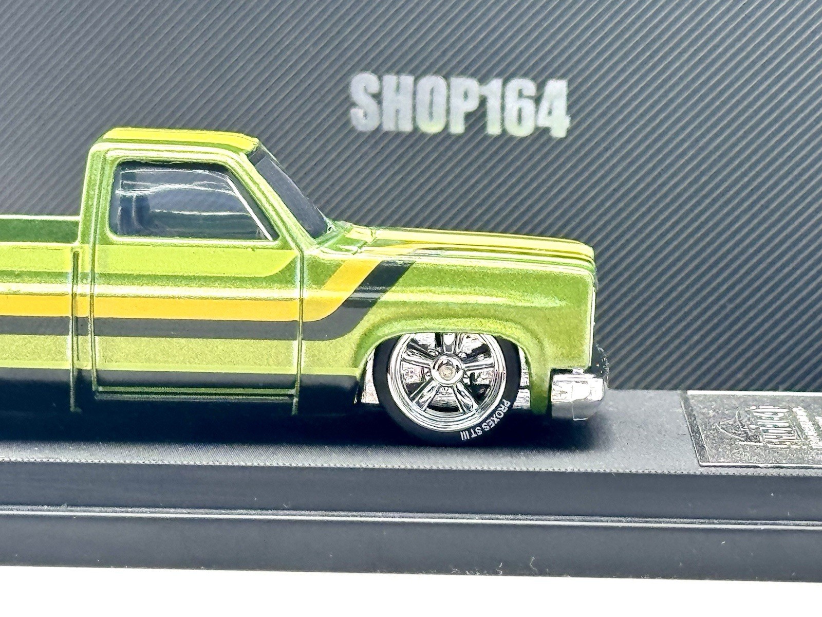 NEW 12.7mm 5x PACK For HW 83 Silverado Wheels Rubber Tires 1/64 Chrome Cragars!