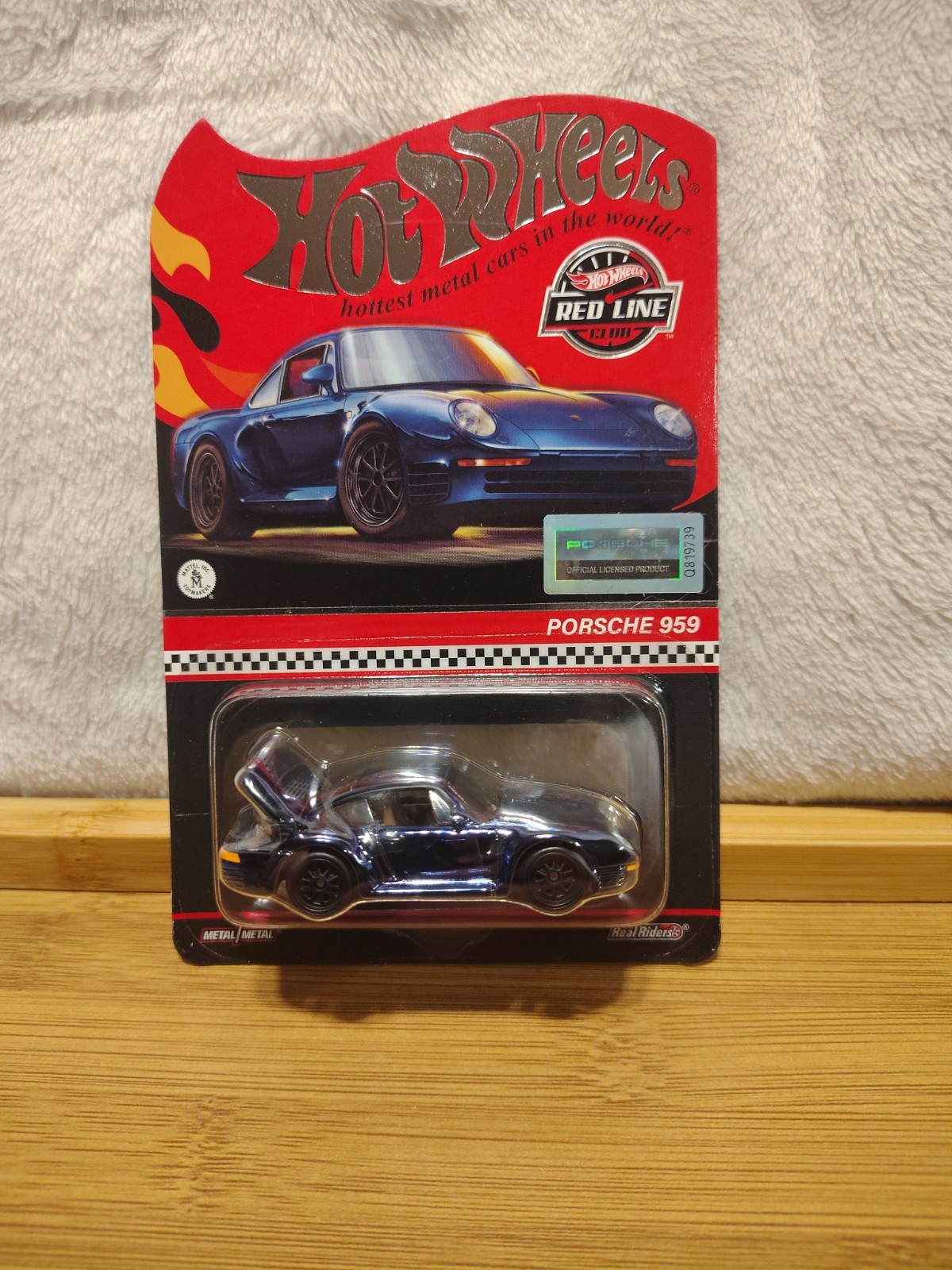 Hot Wheels Red Line Club Porsche 959 1:64 Blue Diecast Limited Edition 2024