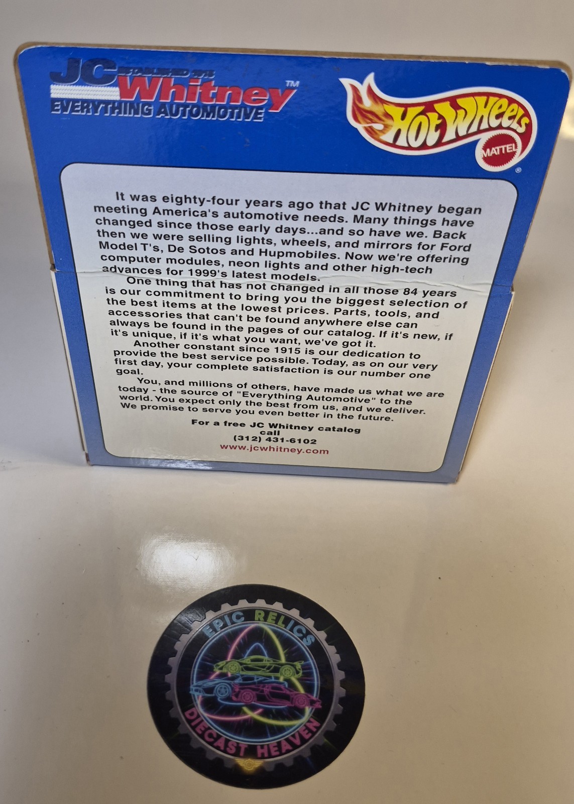 ✨️Hot Wheels Jc Whitney 40s Woody 1999 Limited Edition
