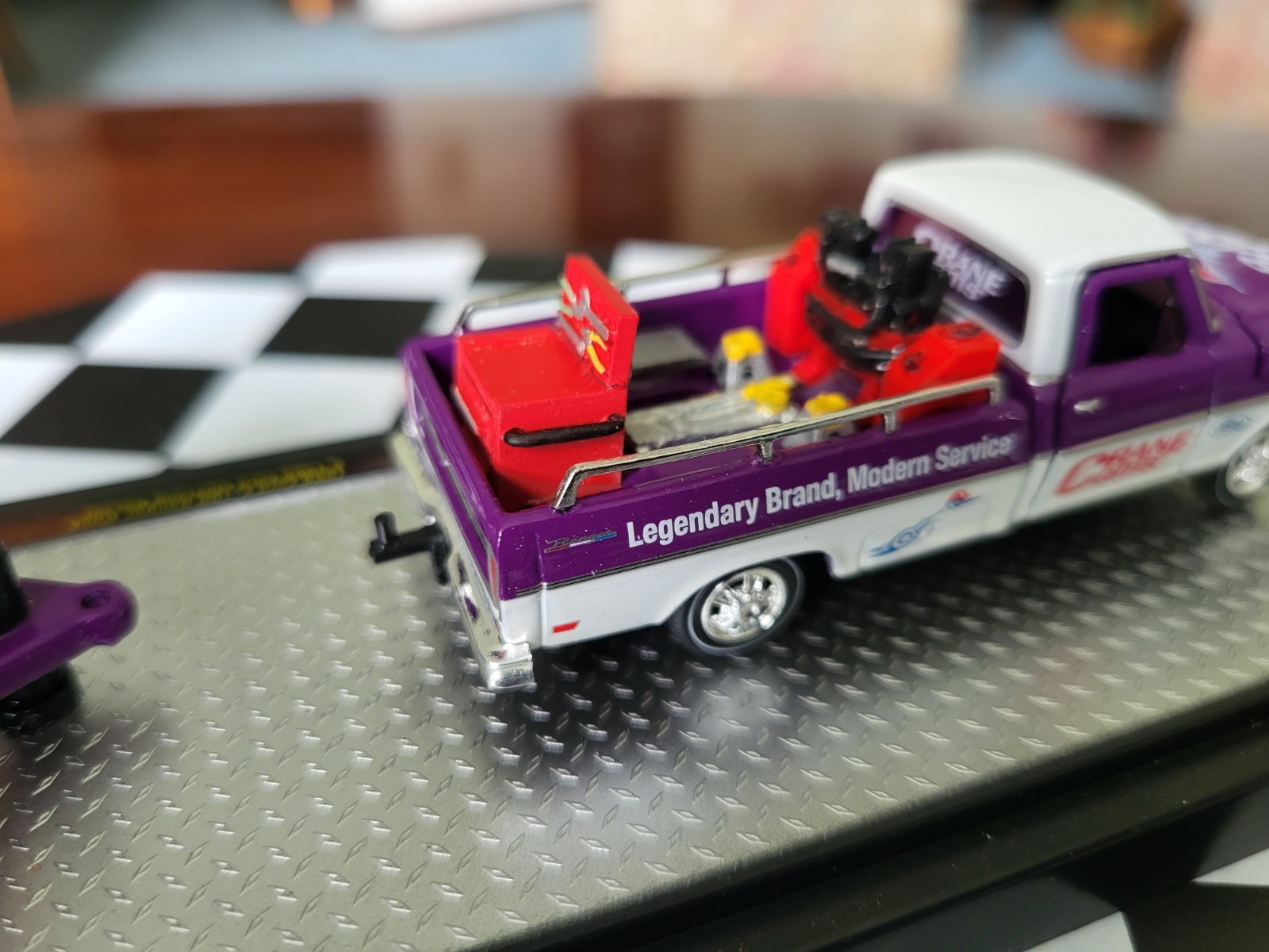 m2 Custom Purple Hornies Flow tech 69 Ford F100 Ranger Truck & 66 Ford Mustang