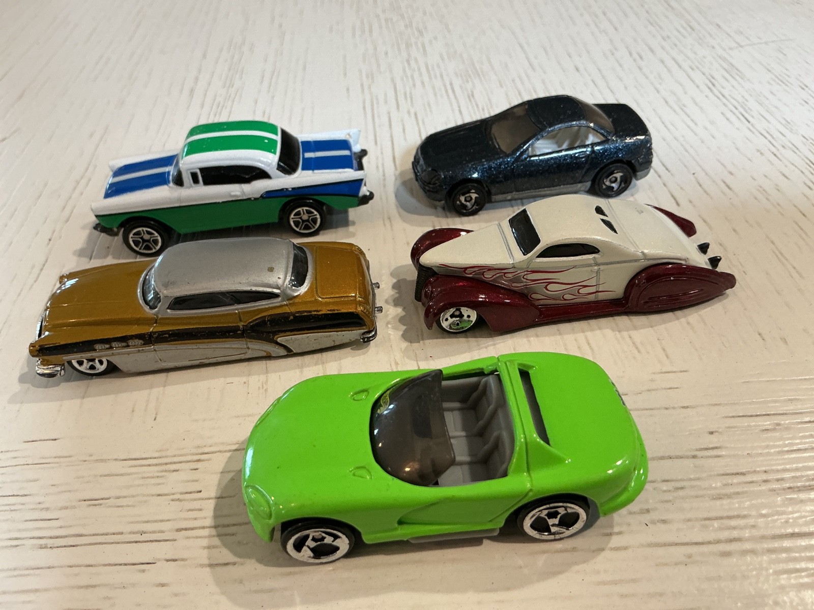Collection of 14 Die Cast Cars from Various Years, Makes & Models/ Pre Owned