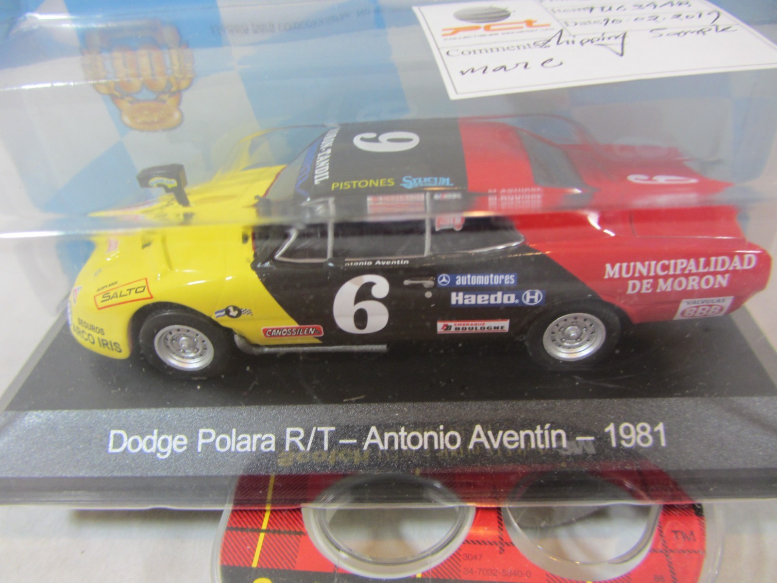 Argentina 1981 Dodge Polara R/T Multi Color 1:43 Scale NIB (726v)