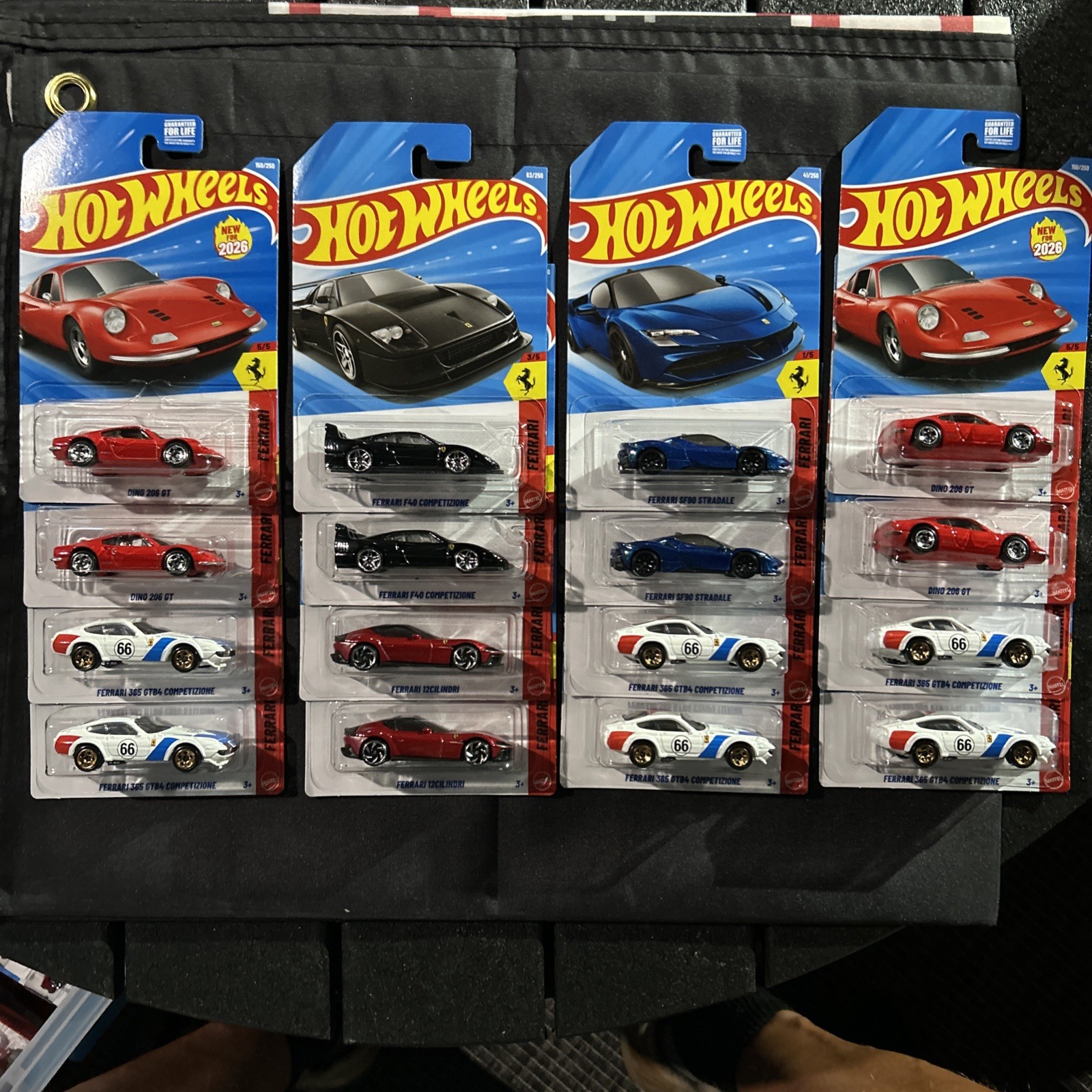 Hot Wheels Ferrari Stradale & GTB4 & 12cilindri . Lot Of 16