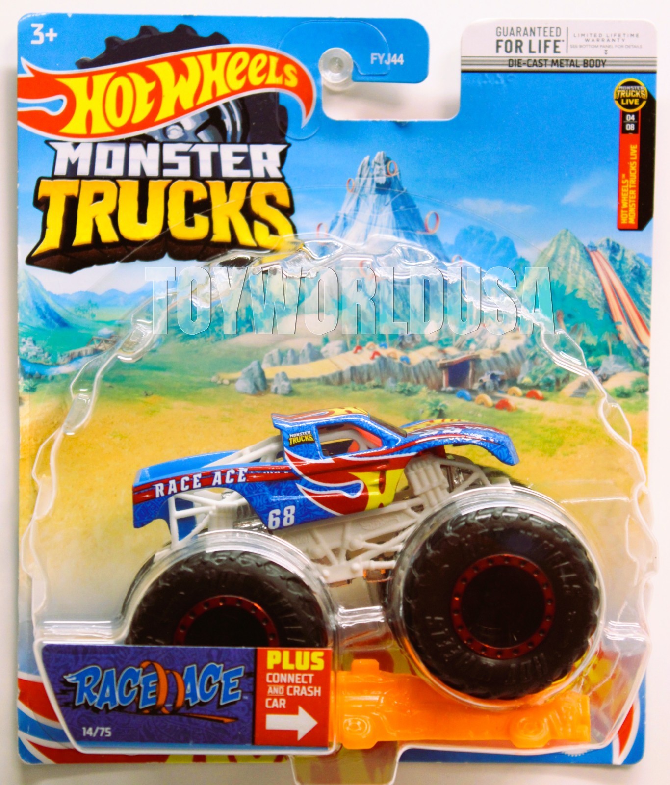 2022 Hot Wheels Monster Trucks HW Monster Trucks Live (04/08) #14 Race Ace