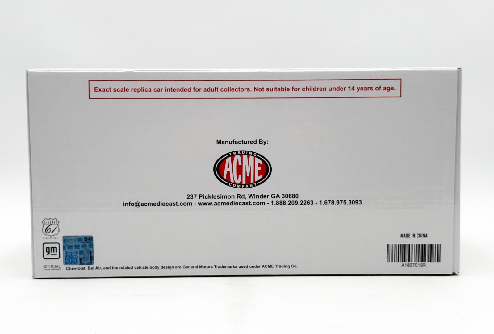 *NEW EBAY ACME EXCLUSIVE* – 1:18 SCALE – 1957 CHEVROLET 150 GASSER – A1807019R