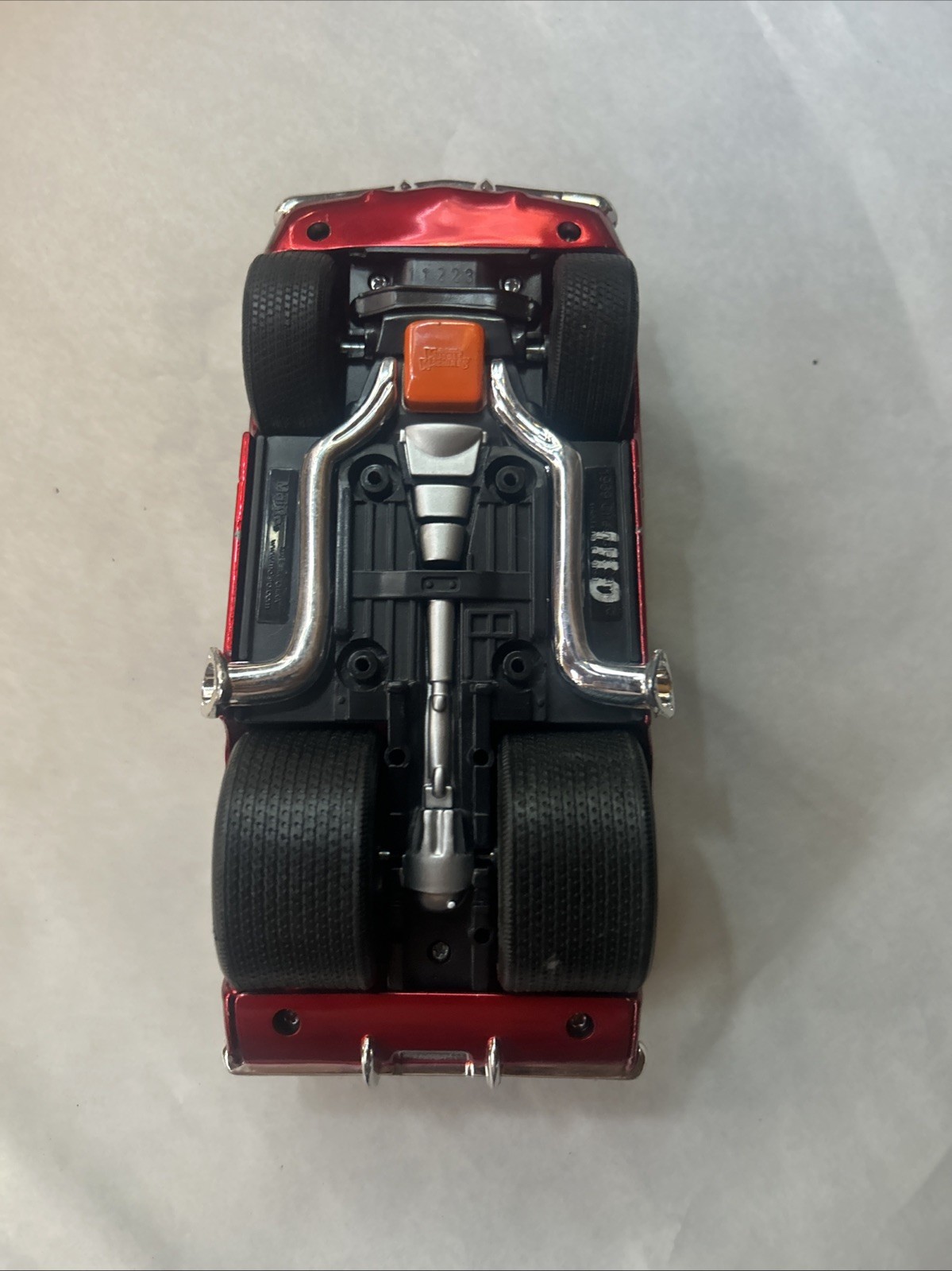 Maisto Muscle Machines – 1969 Chevrolet Camaro RS Red #12 – 1:24 Diecast