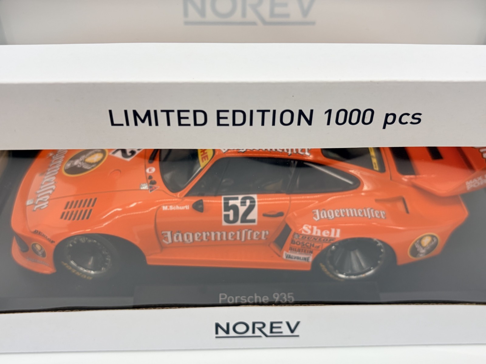 Norev Porsche 935 #52 Winner Bergischer Löwe Zolder DRM 1977 Very Limited 1:18