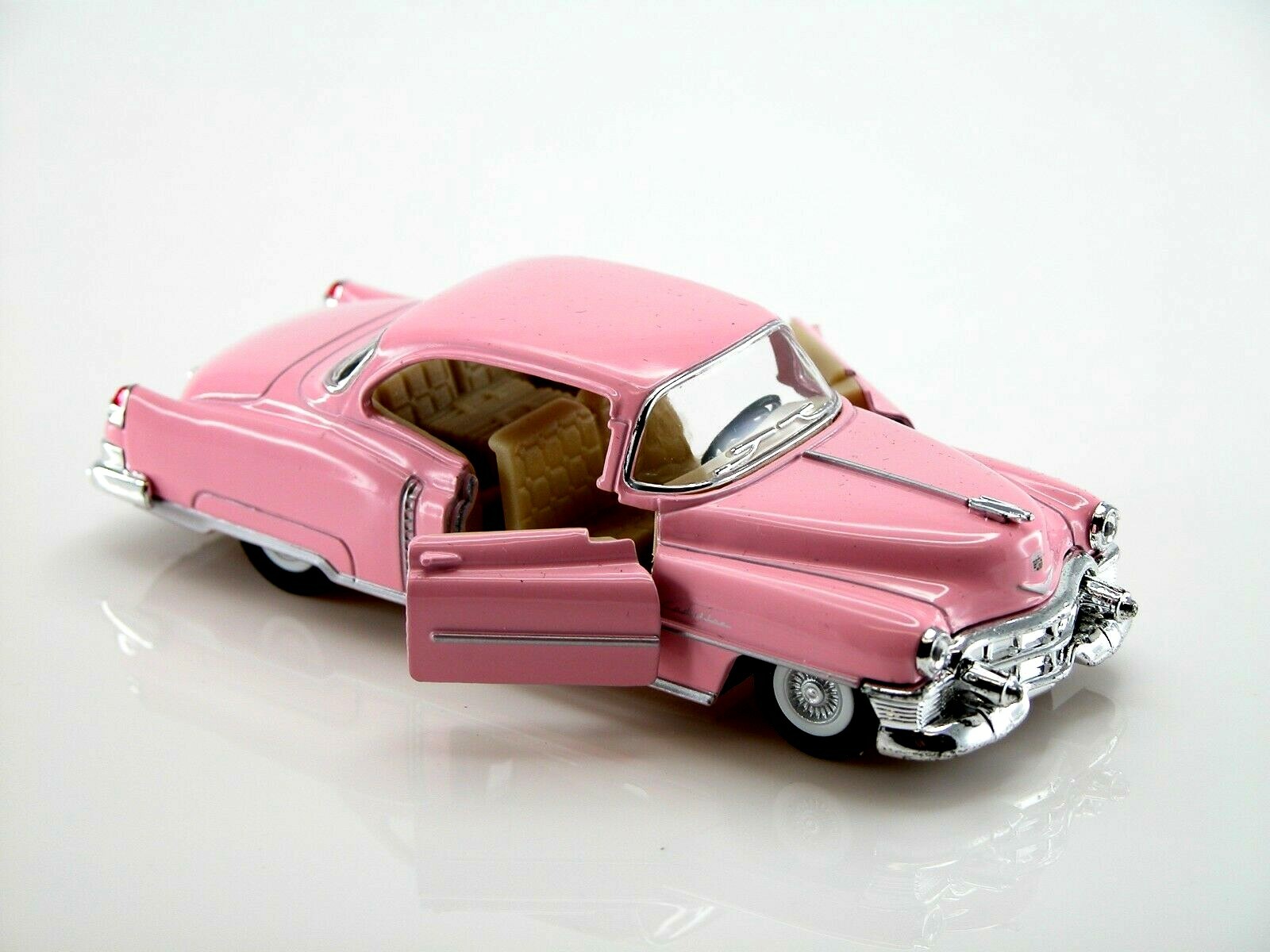 2pcs Kinsmart 1953 Cadillac Series 62 Coupe Scale1:43 Die Cast Collectable
