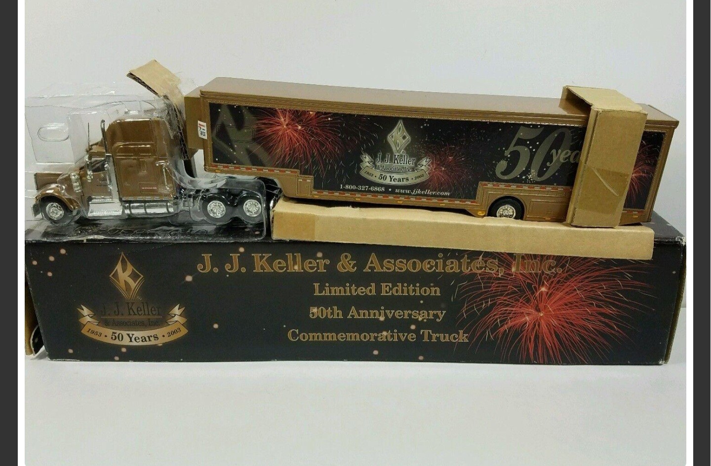 Vntg 2003 Liberty Classics J.J. Keller Limited Edition 50th Ann. 1:64 Diecast