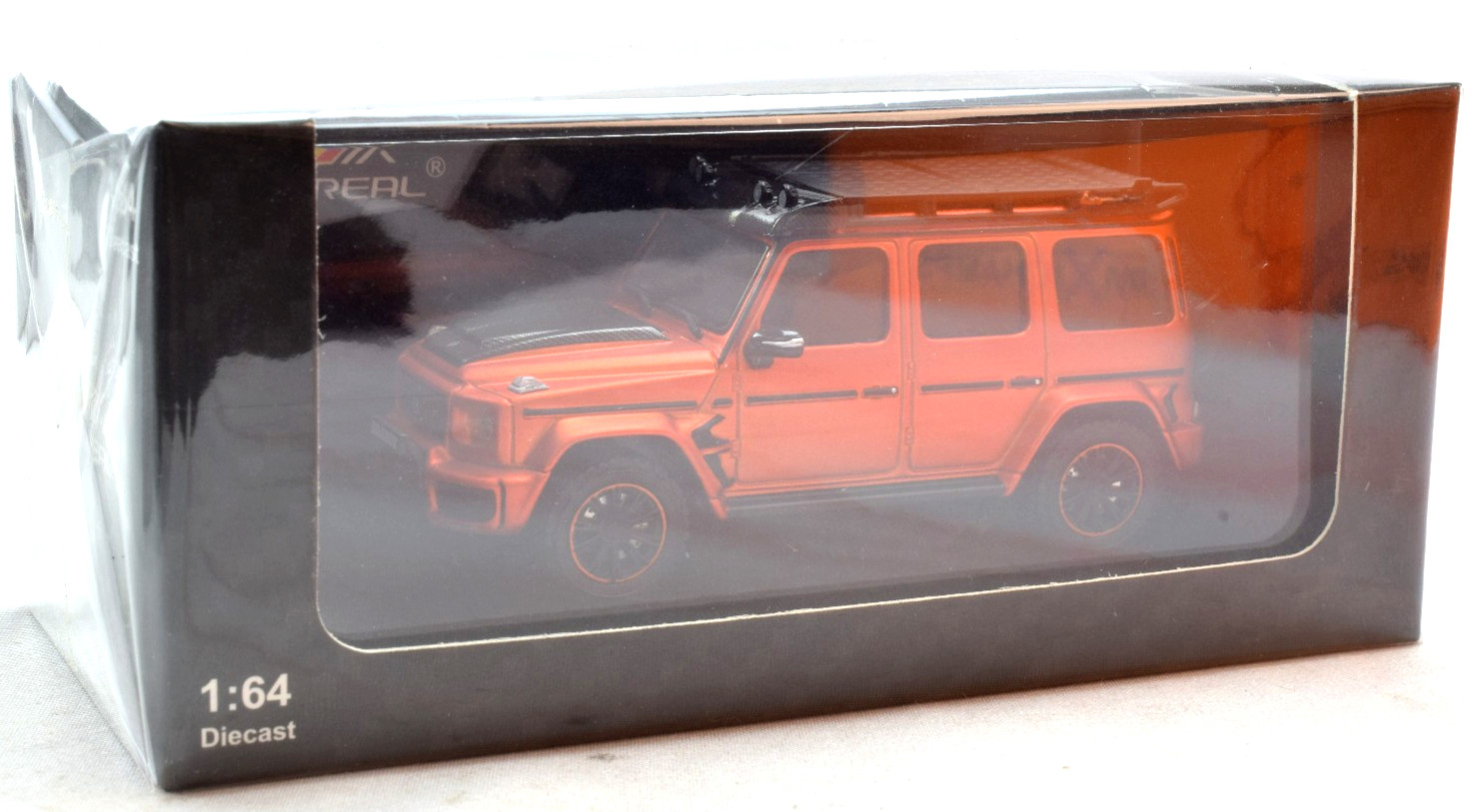Almost Real 2020 Orange Brabus Adventure Mercedes Benz G 63 1:64 660534001
