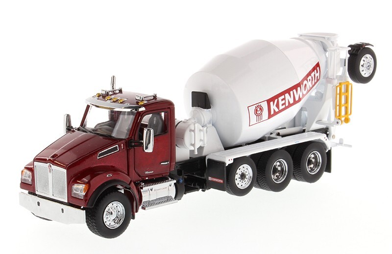 Kenworth T880 SFFA McNeilus MIXER 1/50 DIECAST MASTERS RED 71062