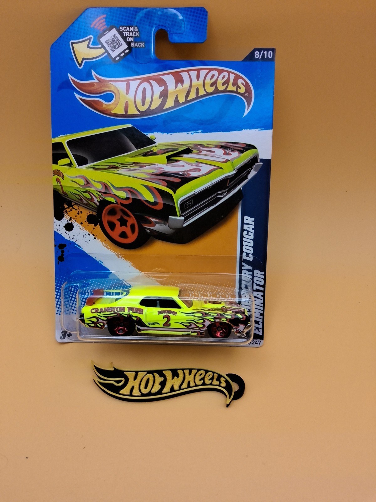2012 Hot Wheels KMART #168 HW Main Street 8/10 69 MERCURY COUGAR ELIMINATOR 🔥58