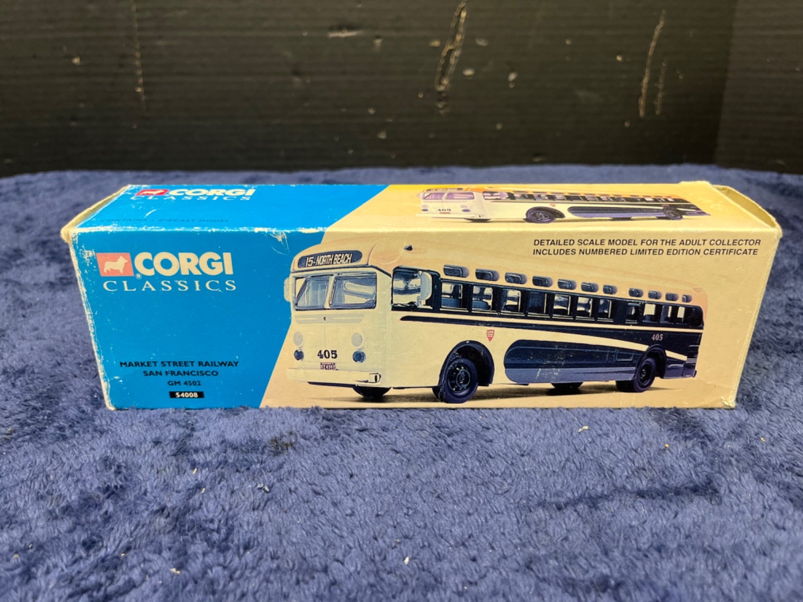 Corgi Classics Market Street Railway San Francisco GM 4502 #54008 NIB 2961/4400