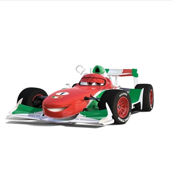 Disney Pixar Cars 2 World Grand Prix McQueen Francesco Carla Veloso Diecast Toy