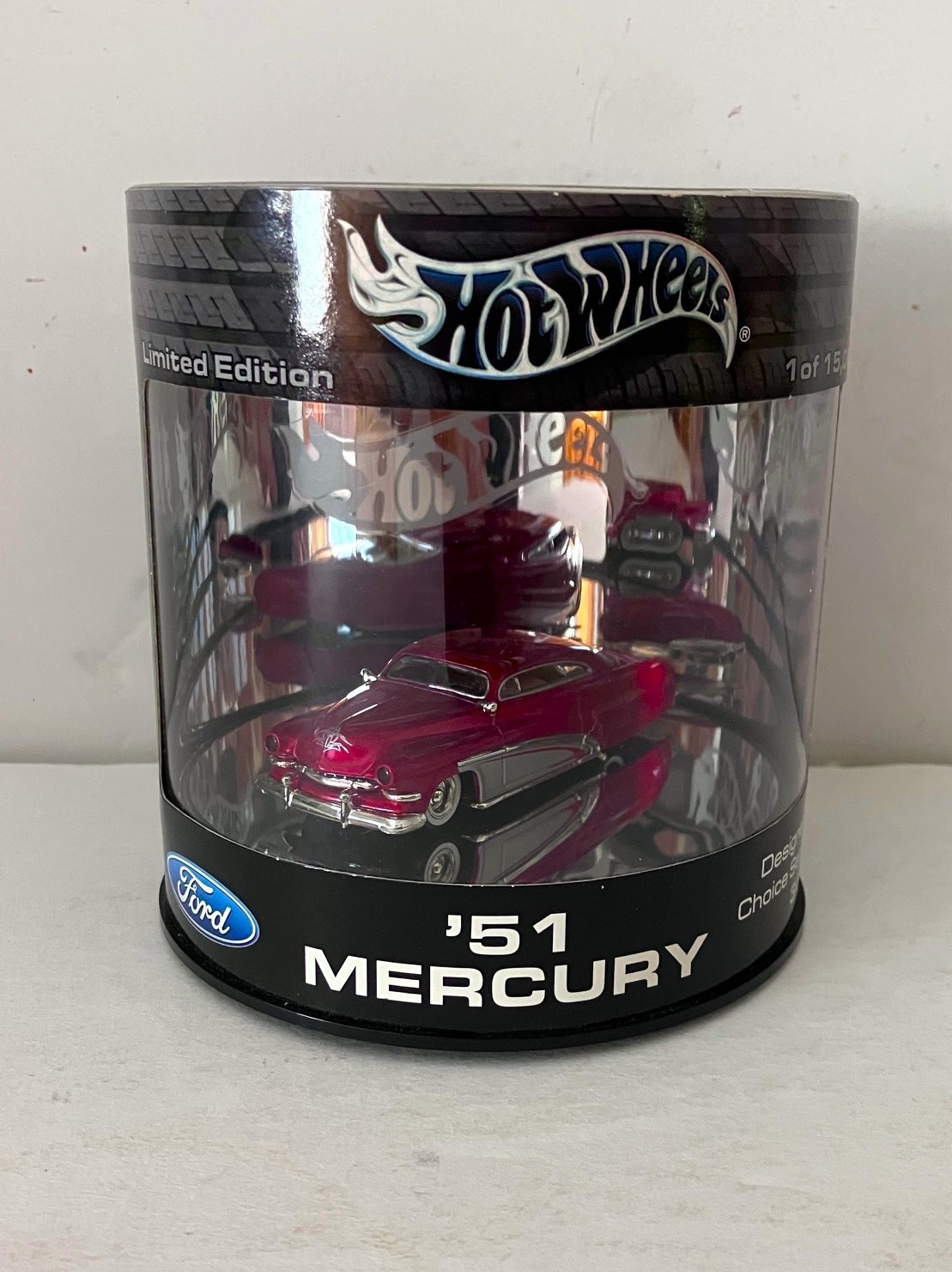 Hot Wheels Oil Can Designer’s Choice Series ’51 Mercury 3 of 4 Red