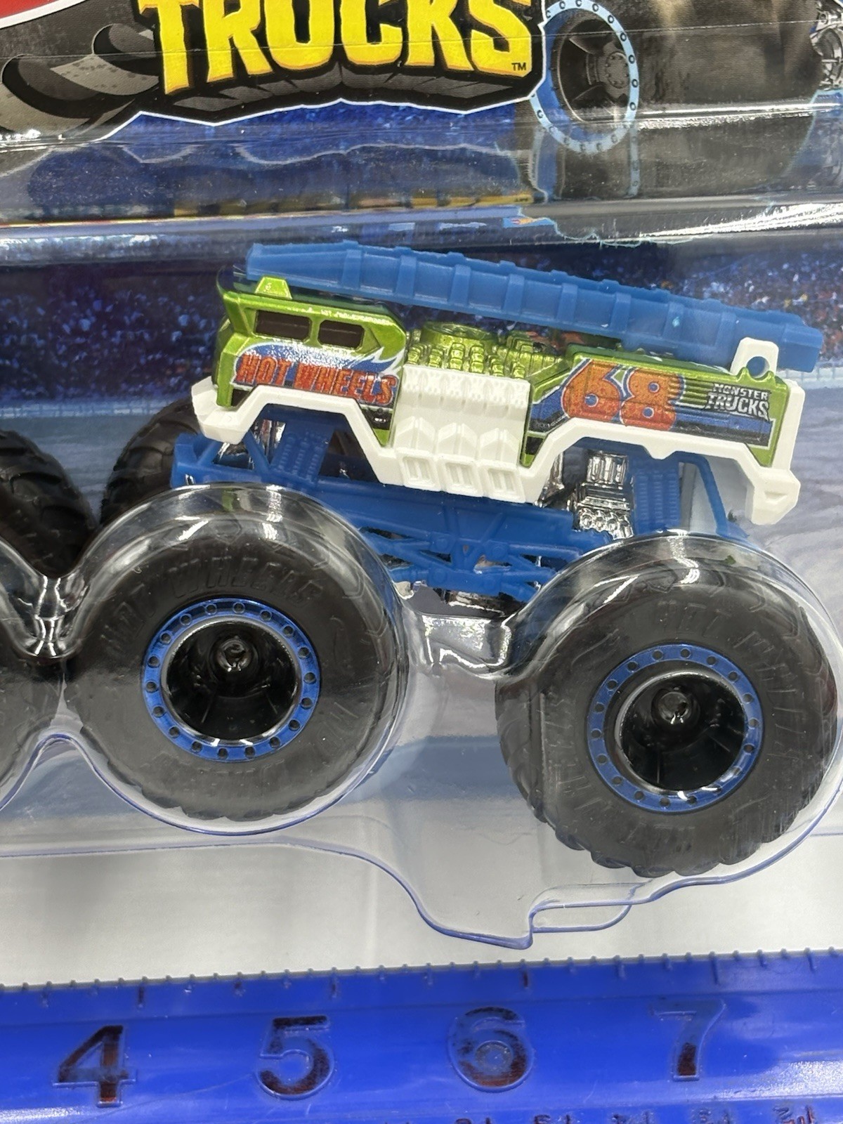 Hot Wheels Monster Trucks Hot Wheel Fire Rescue vs HW 5 Alarm Demolition Doubles