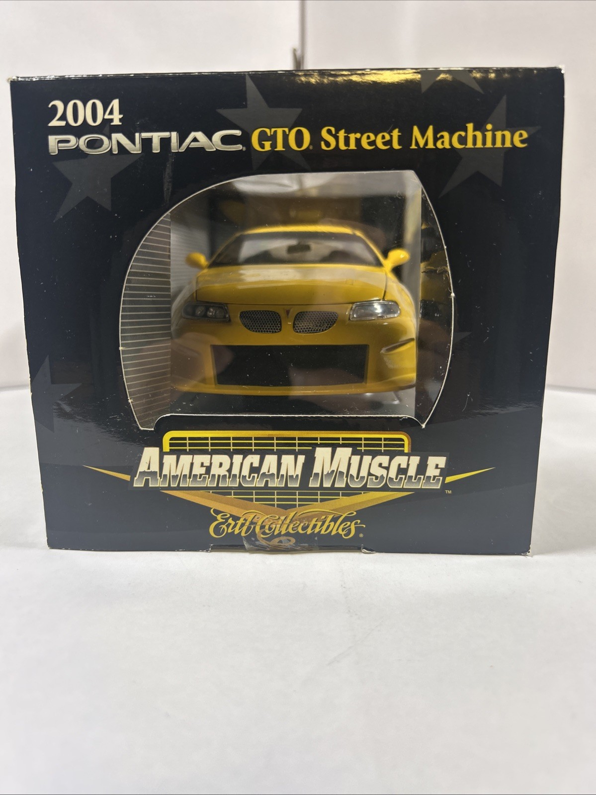 American Muscle Toys R Us Exclusive 2004 Pontiac GTO Street Machine Yellow ETRL