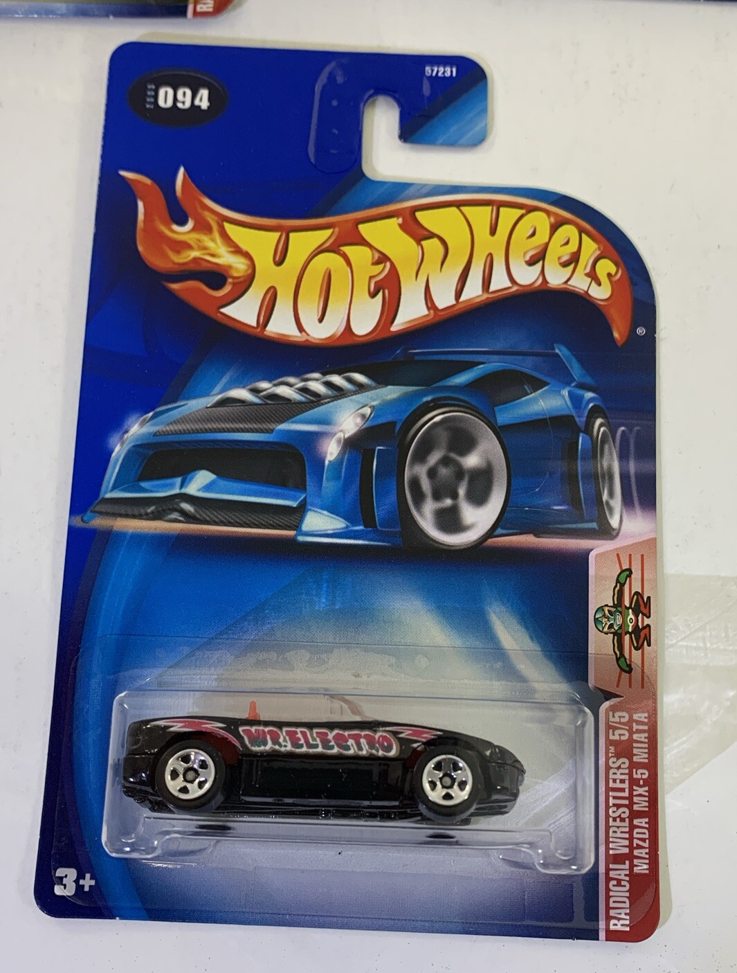 Hot Wheels 2003 Cadillac, Ford 1934, Mazda Miata, 56 Flashsider, Chevy 1969 L5