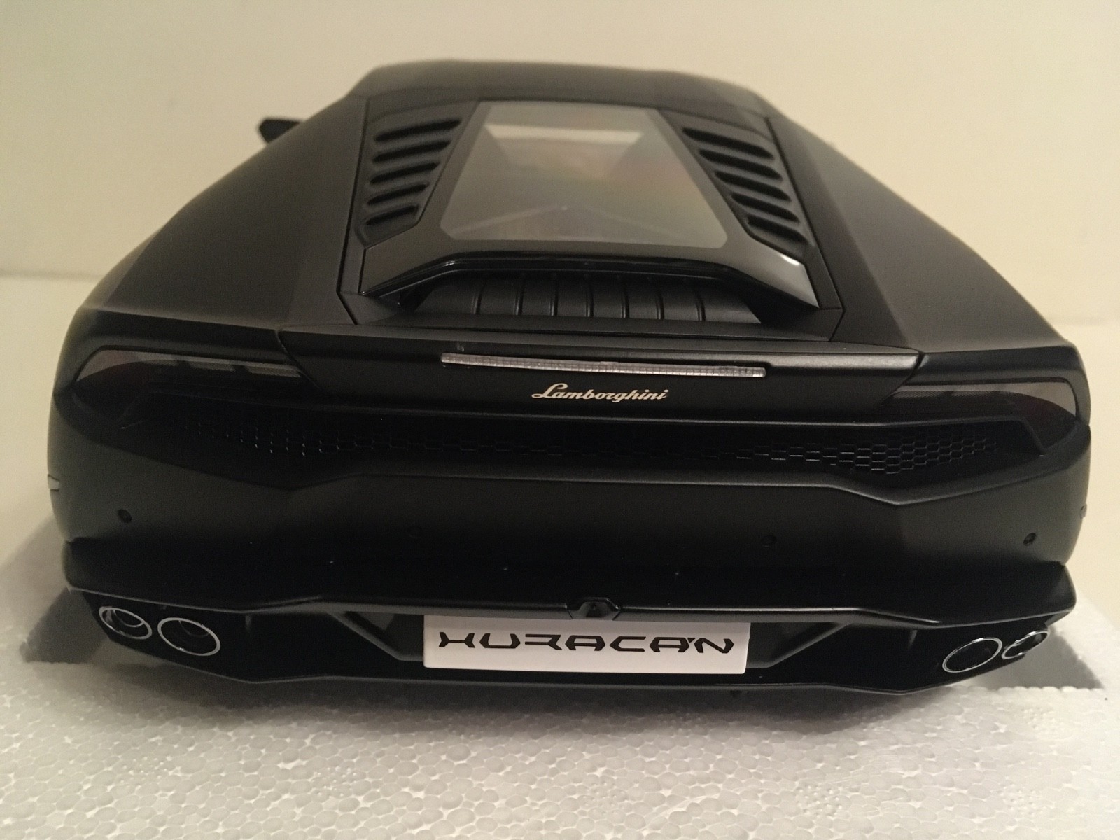 LAMBORGHINI HURACAN LP610-4 MATT BLACK 1/12 MODEL CAR BY AUTOART NEW IN BOX