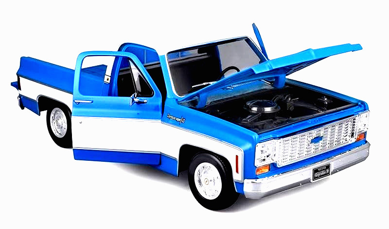 1974 Chevrolet C10 Cheyenne Super 1:18 Diecast Pickup Truck by Maisto New in Box