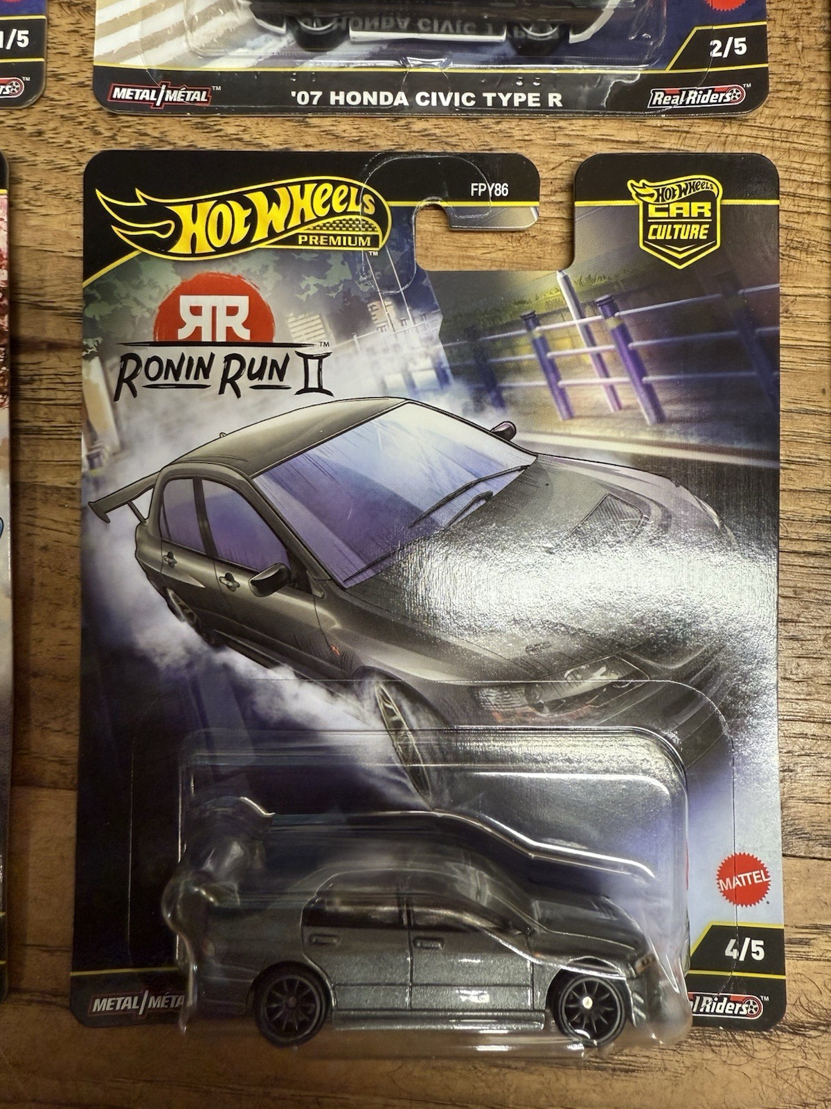 Hot Wheels 2025 Car Culture “Ronin Run II” M Case FPY86-961M Factory Case