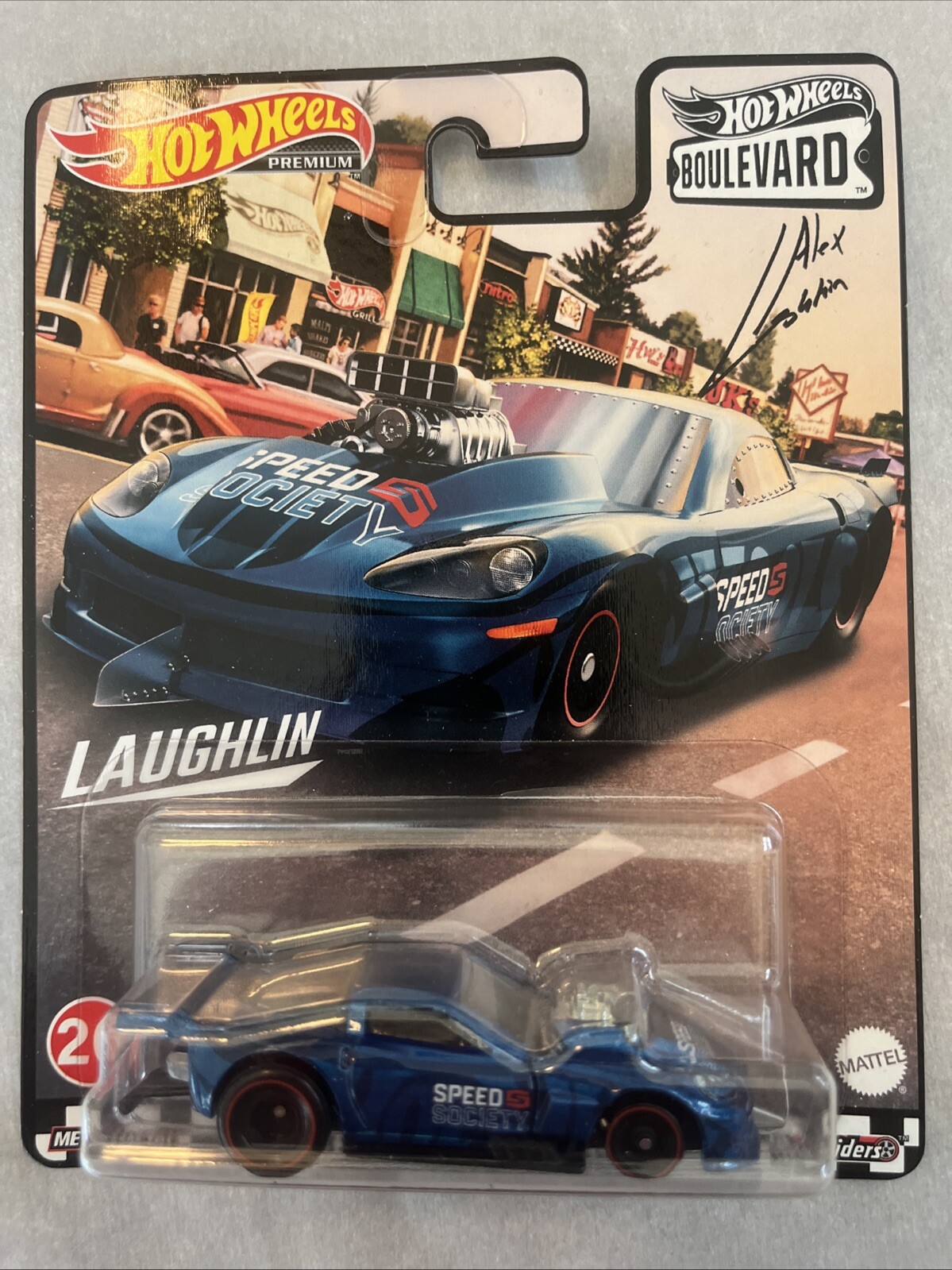 Hot Wheels 1:64 Boulevard Corvette Z06 Drag #26